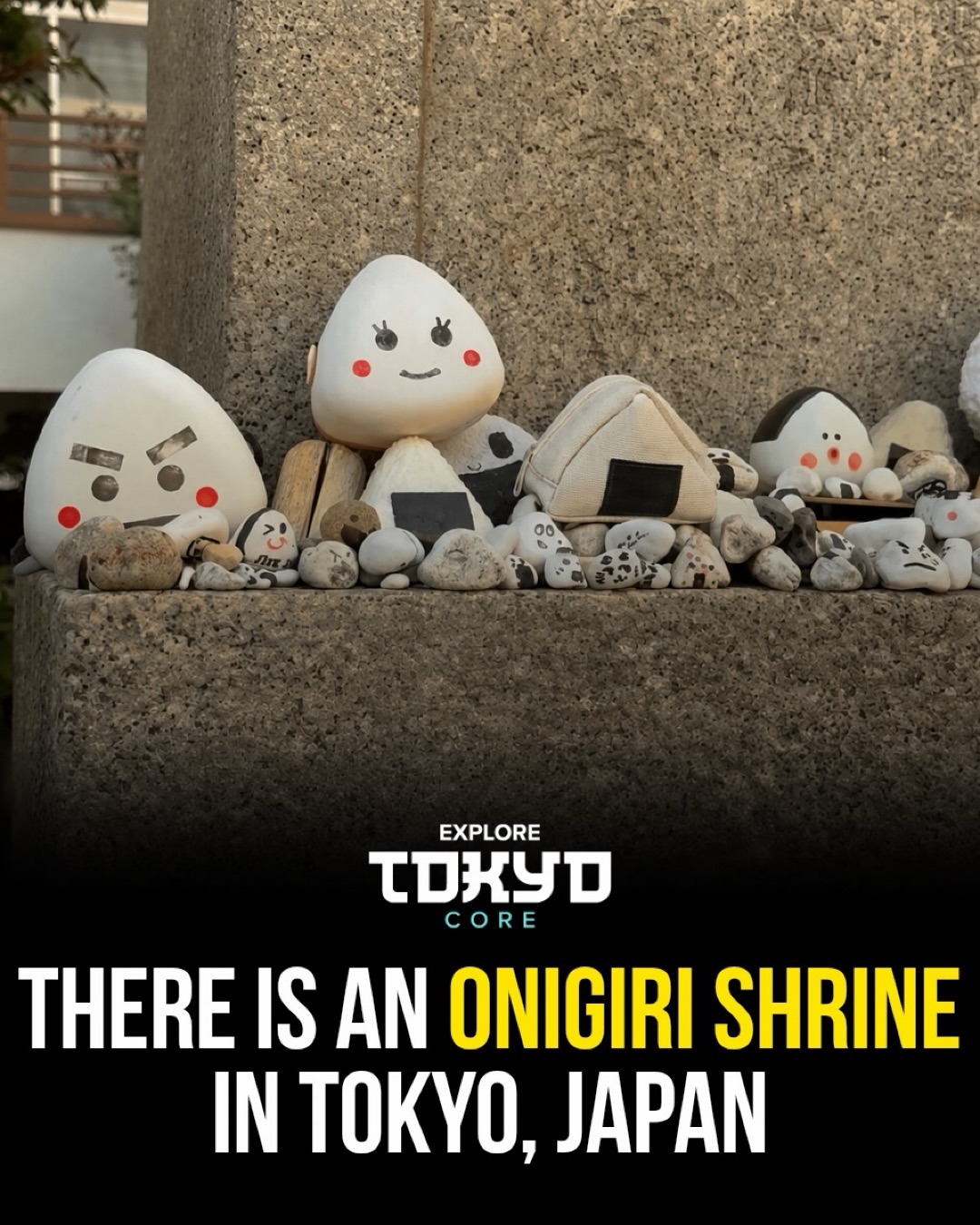 Tokyo Shrine Featuring Onigiri Theme Near Skytree