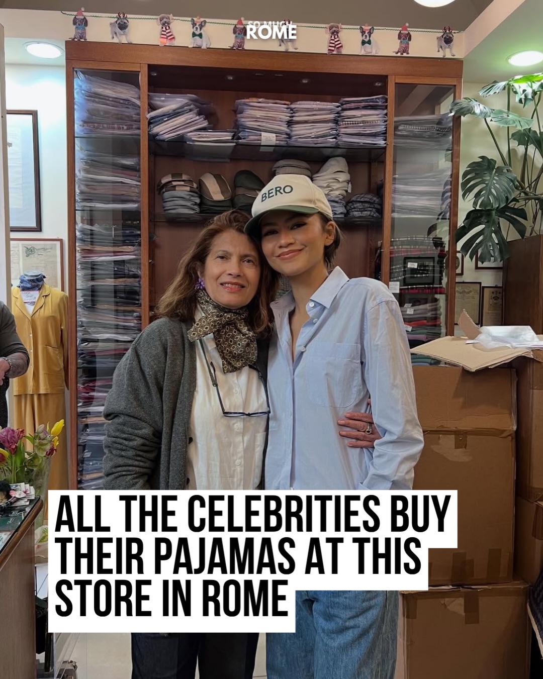 Historic Roman Boutique Elevates Pajamas to Style