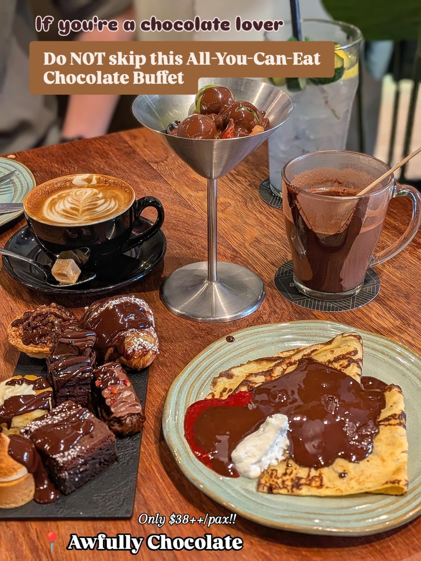 Awfully Chocolate Brunch Buffet Features Chocolate Delights