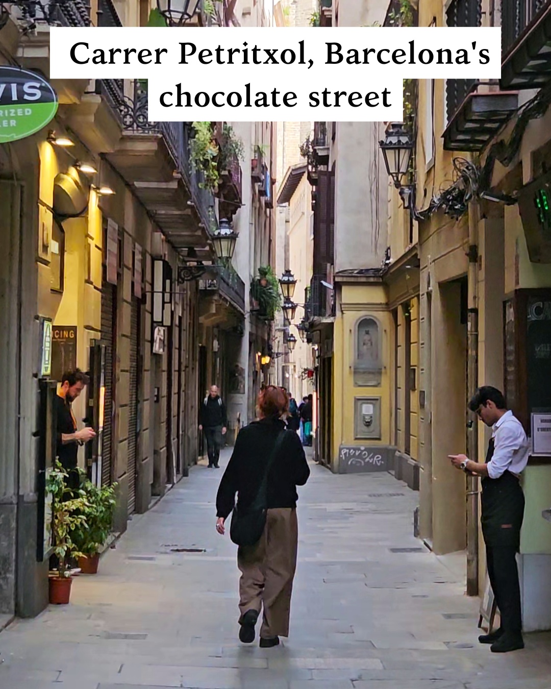 Barcelona's Chocolate Street: Art and Xocolateries