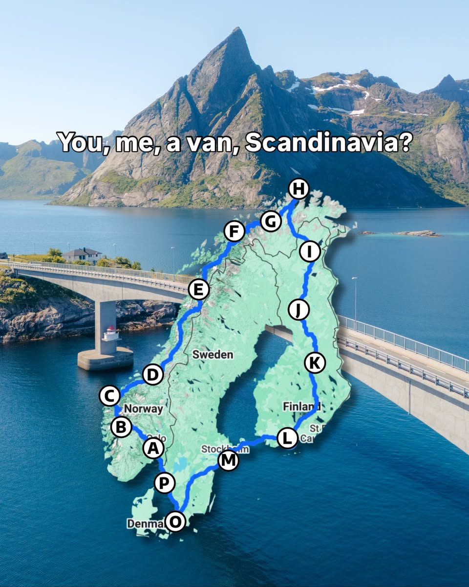 Nordic Road Trip Itinerary For Campervan Adventures