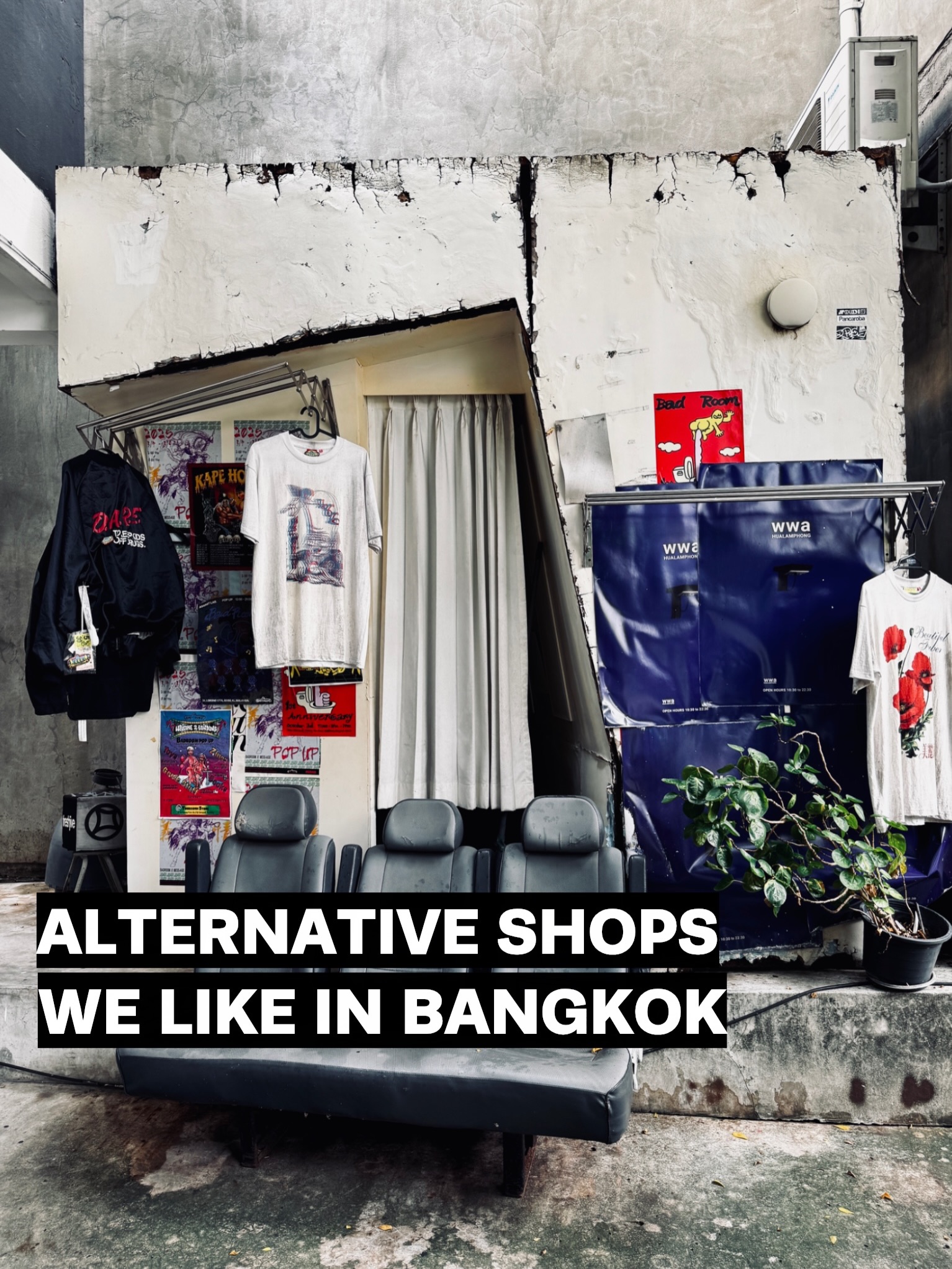 Bangkok's Unique Shops Blend Fashion, Vintage, and Cafes