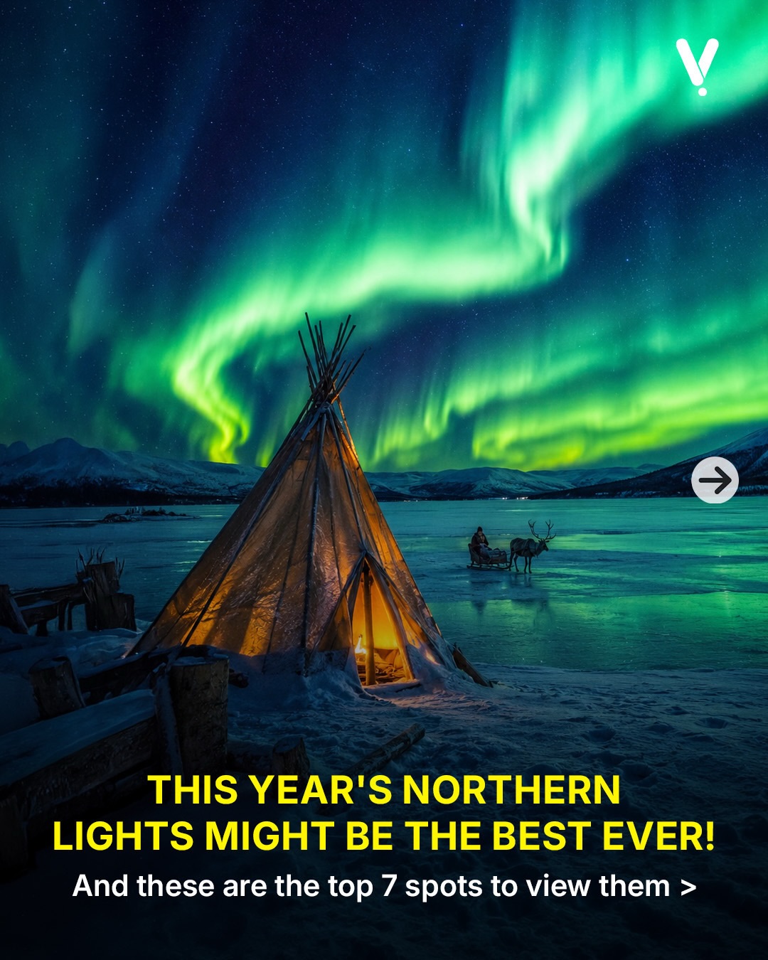 Top Seven Destinations For Northern Lights Viewing