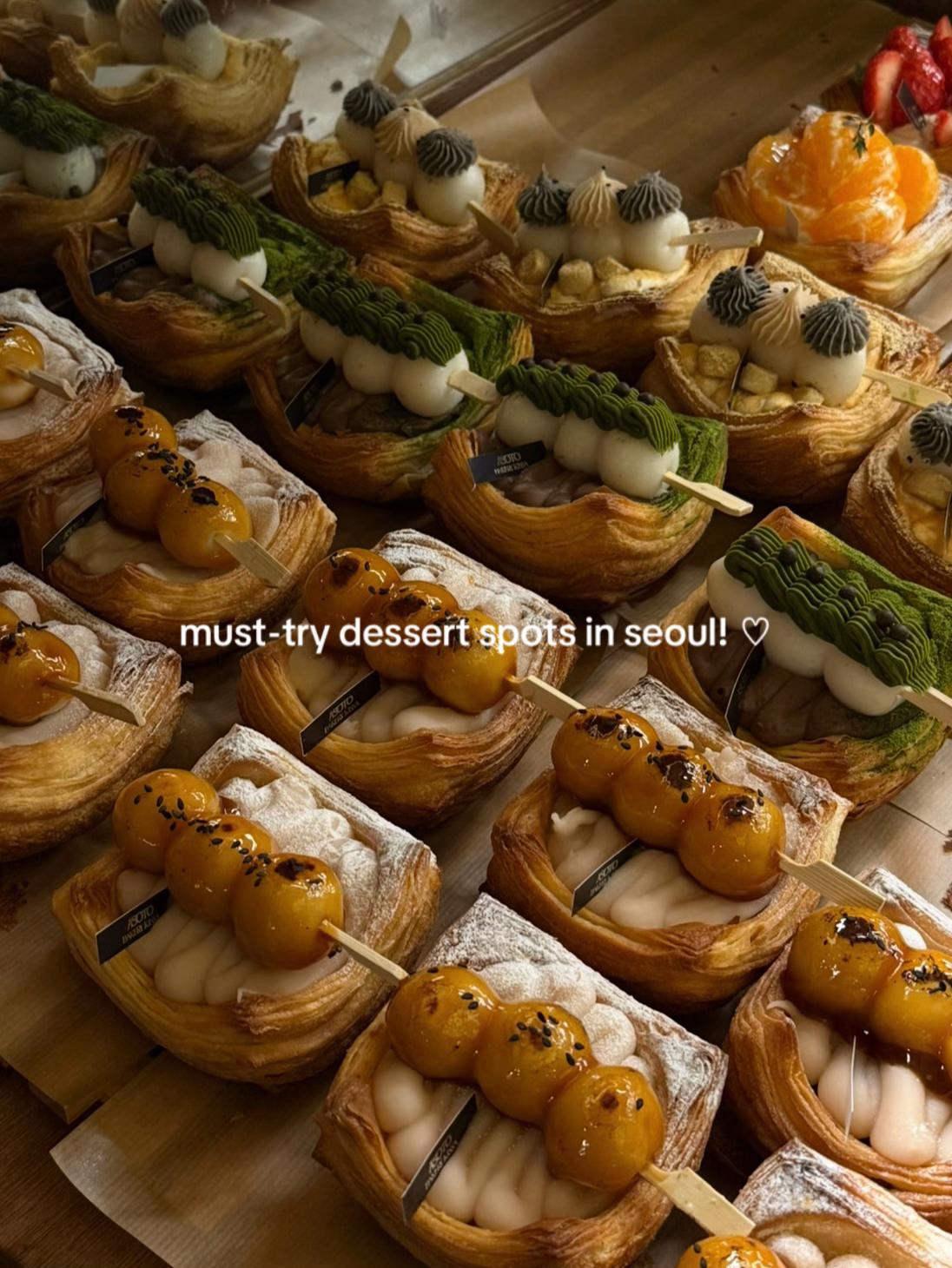 Seoul's Must-Try Sweet Spots