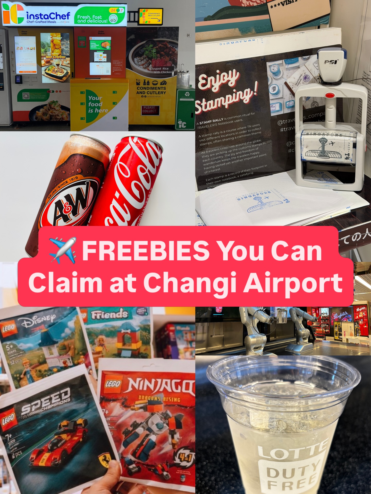 Changi Airport Offers Freebies and Experiences