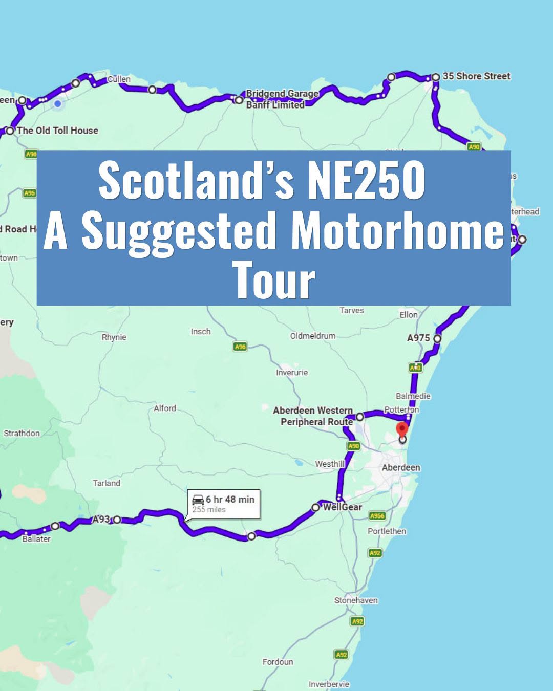 NE250 Scotland Motorhome Tour Highlights