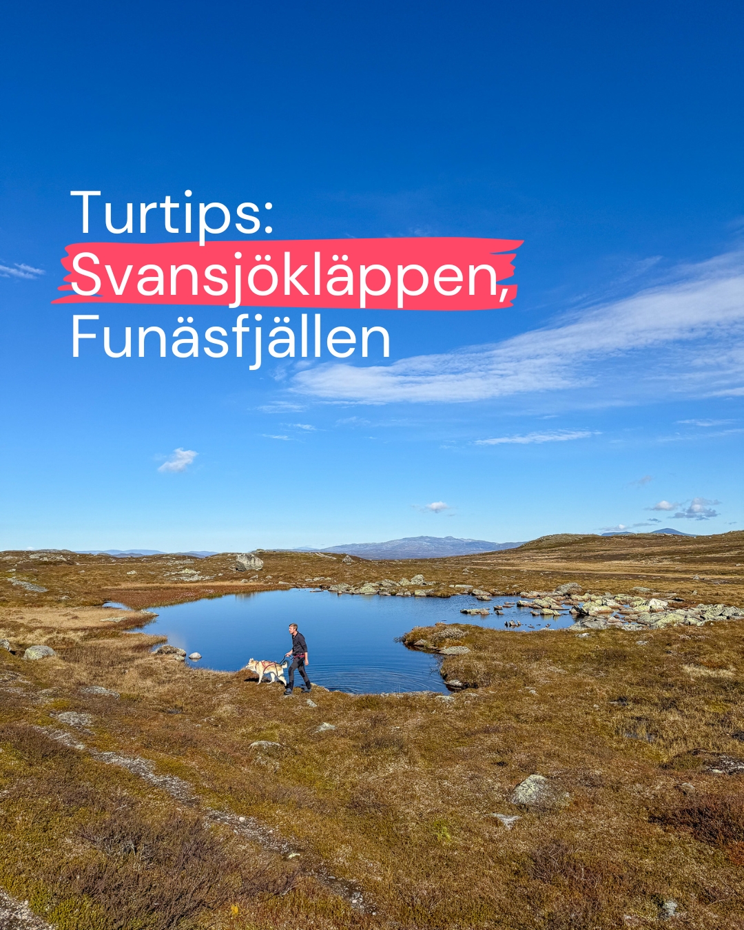 Autumn Hiking Around Svansjökläppen
