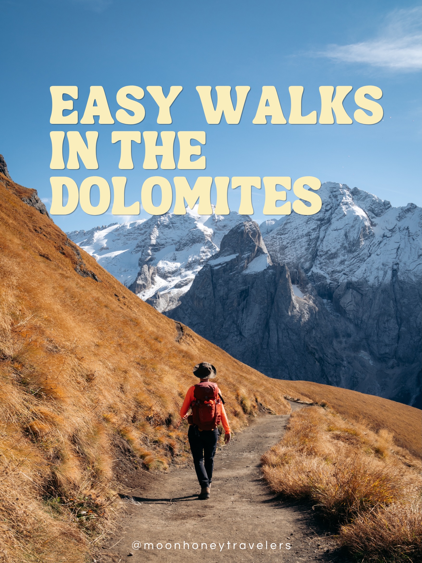 Easy Dolomite Walks With Stunning Mountain Views