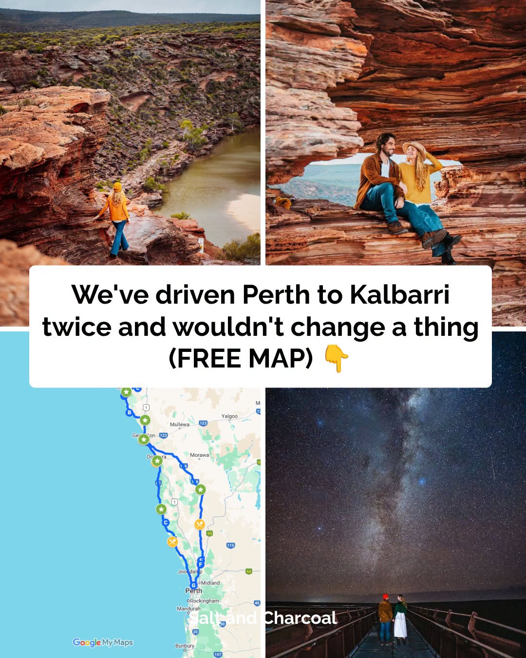 Western Australia Gorges And Pink Lakes