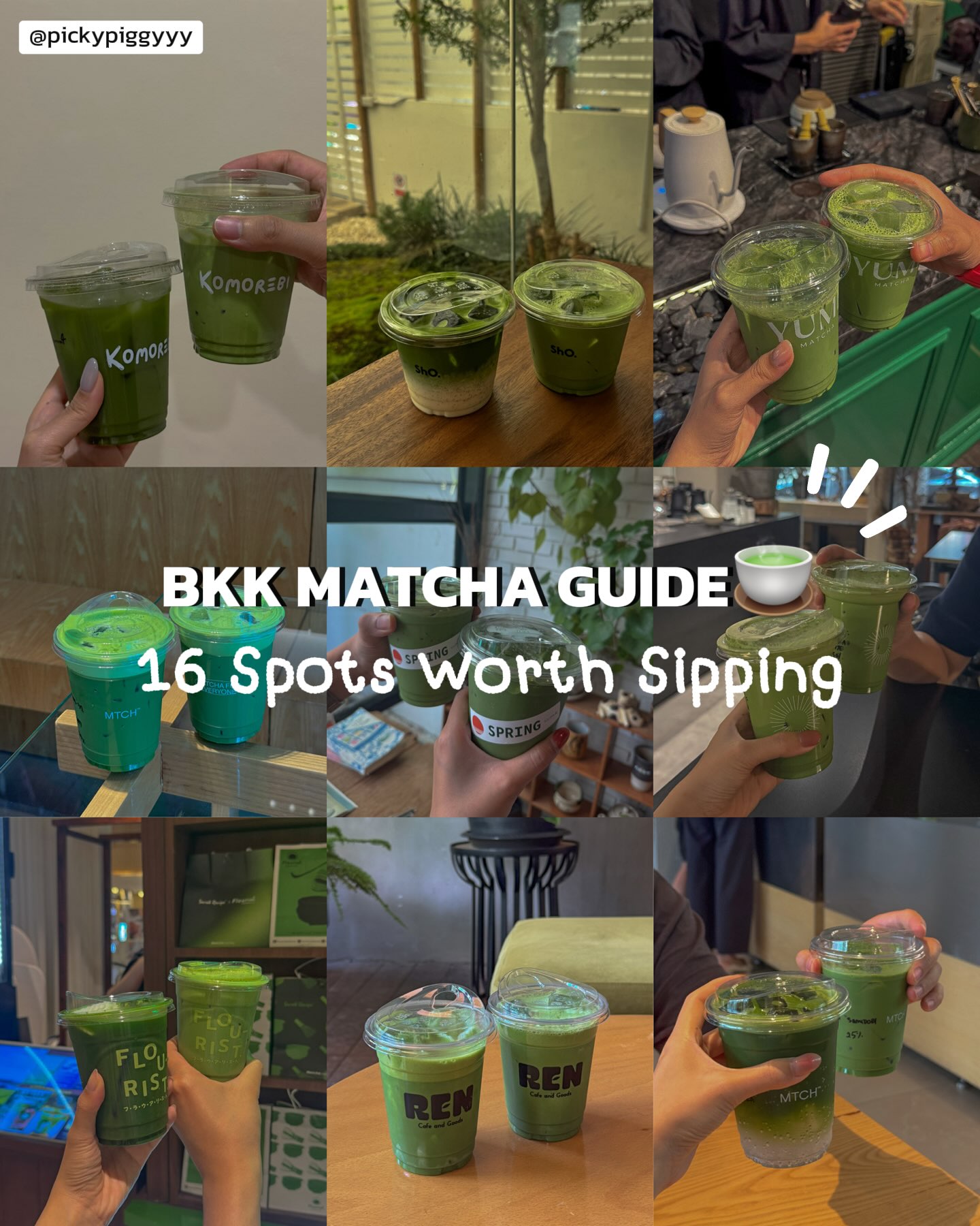 Bangkok's Best Matcha Spots