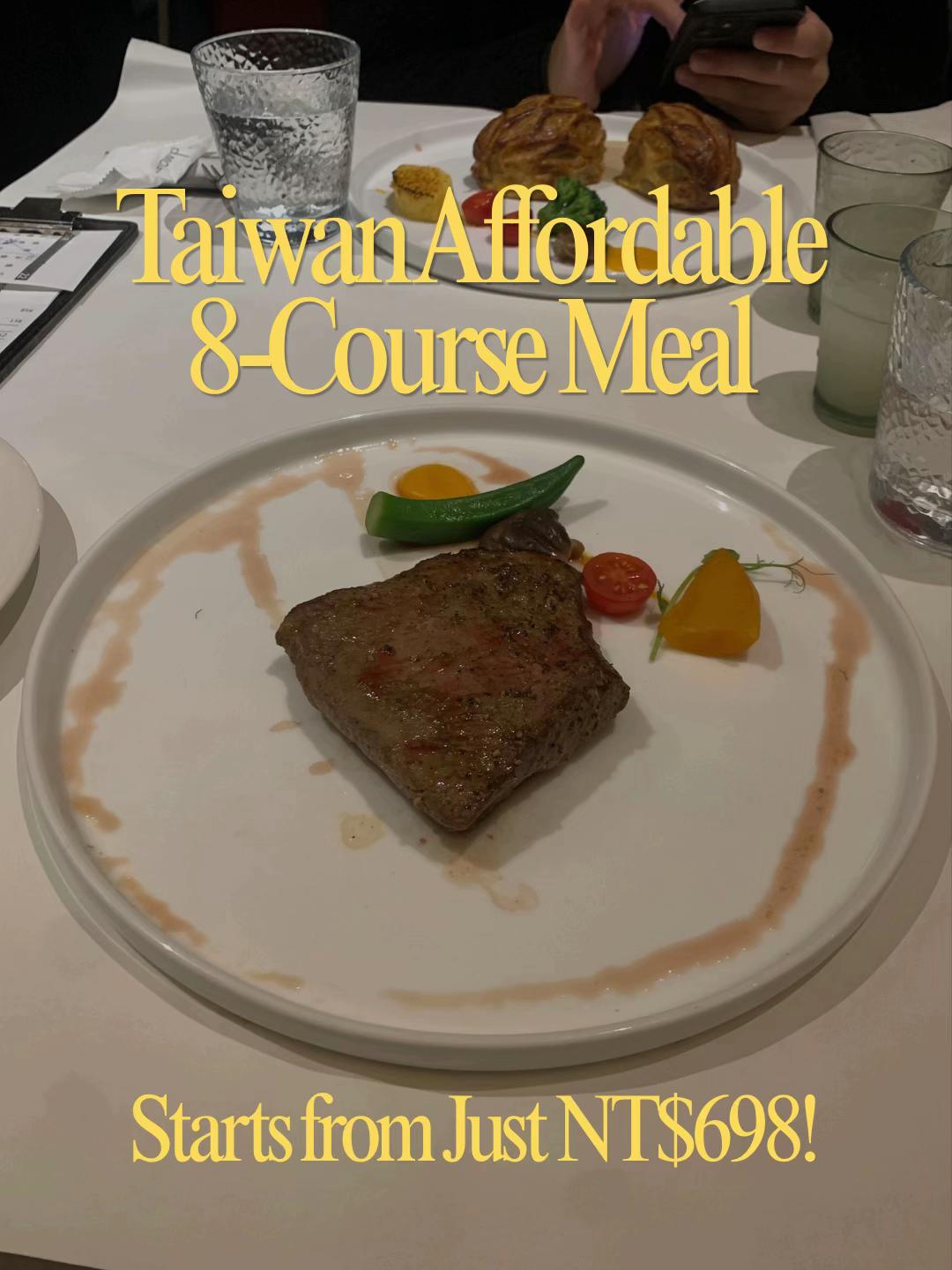 TASTy Restaurant's Affordable 8-Course Meal