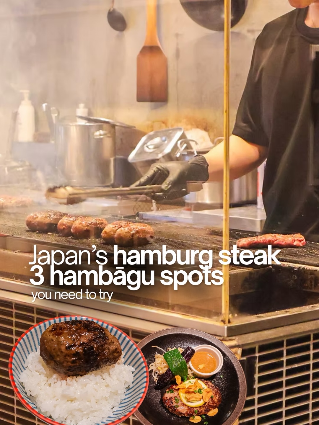 Japanese Hambāgu Steak Spots Worth Trying