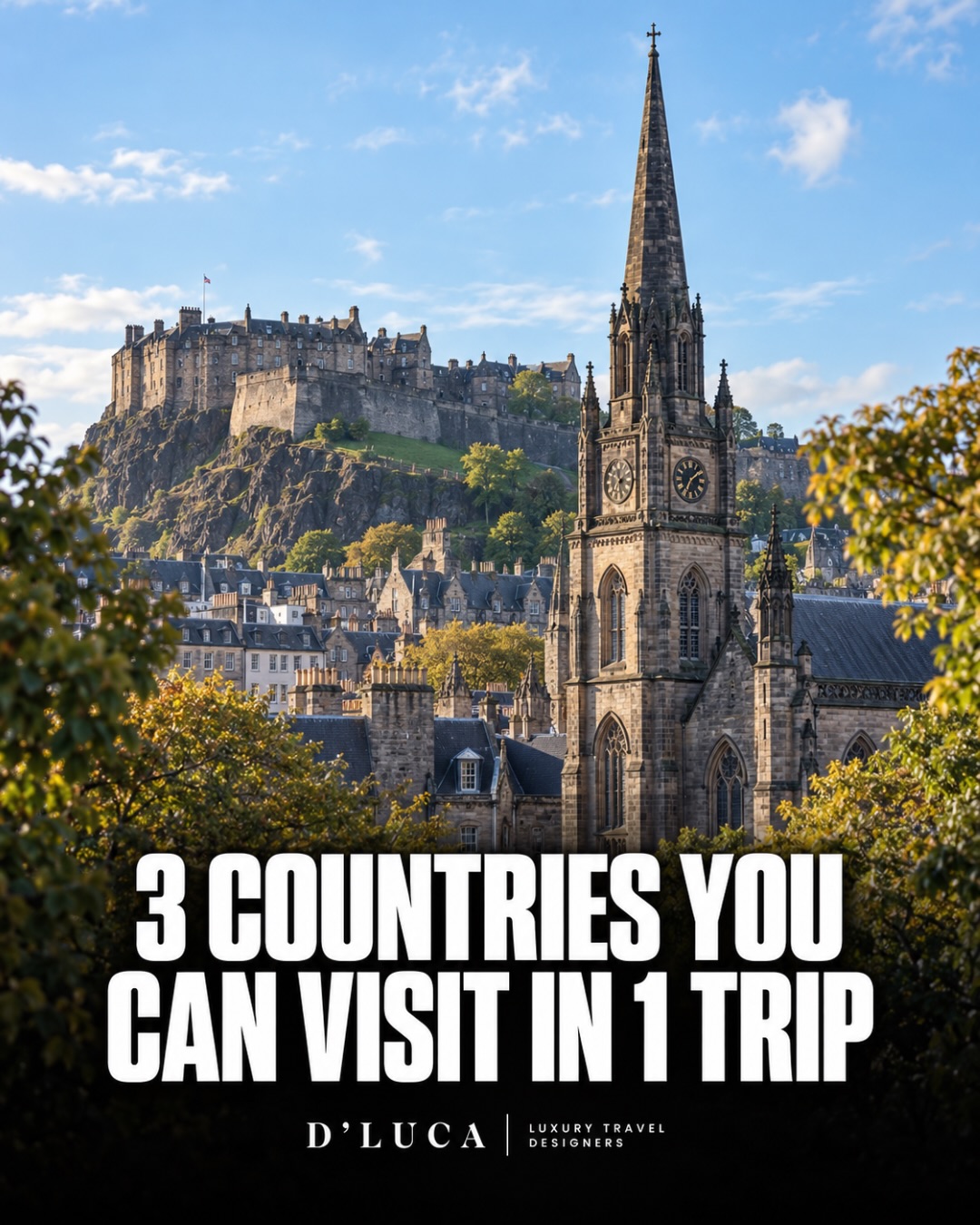 European Cities and Scenic Spots Connected By Rail