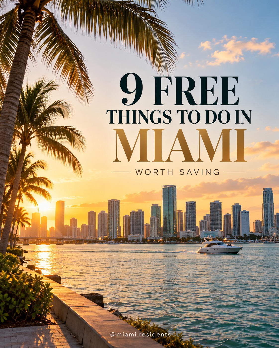 Nine Free Miami Attractions: Parks, Art, and Culture