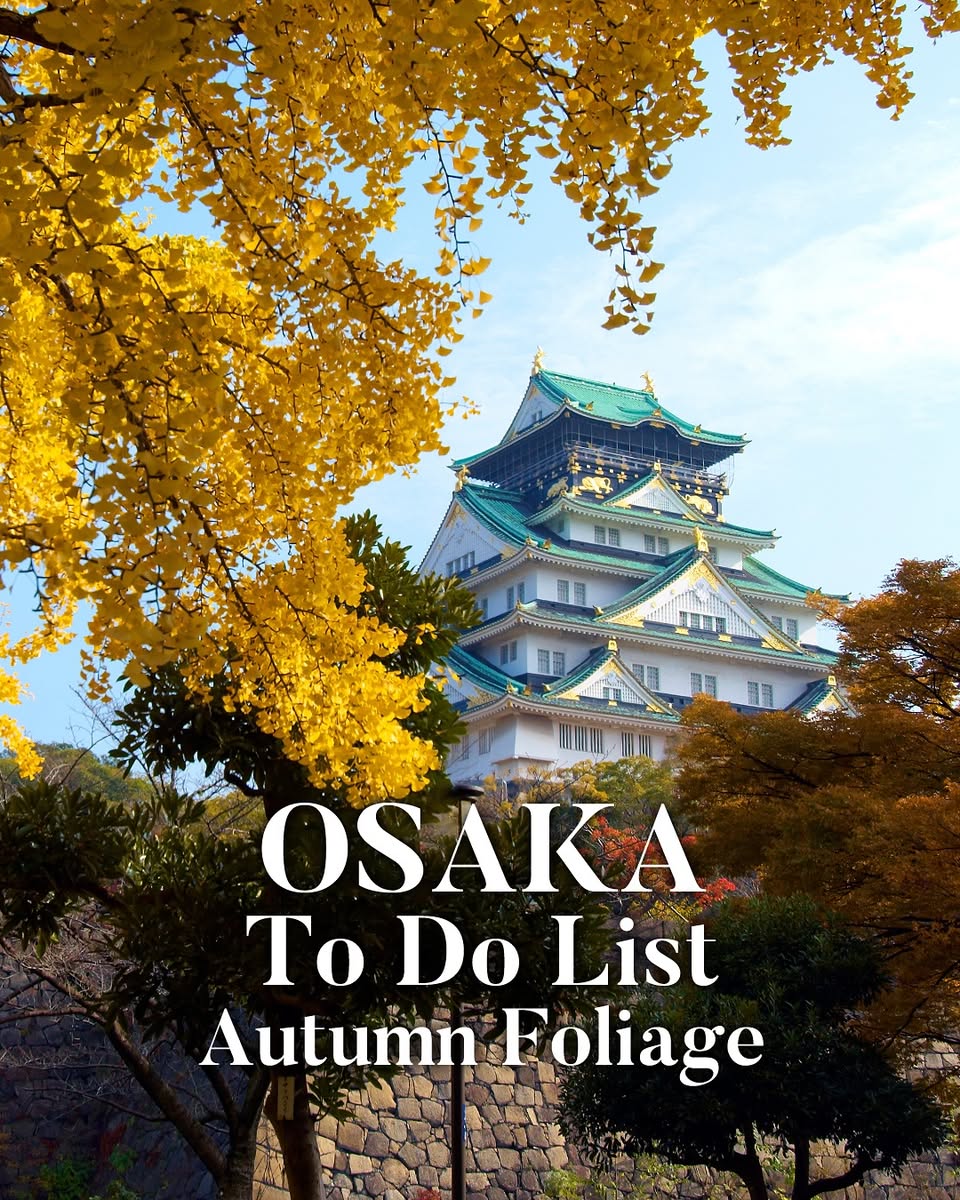 Osaka Parks For Autumn Leaf Viewing