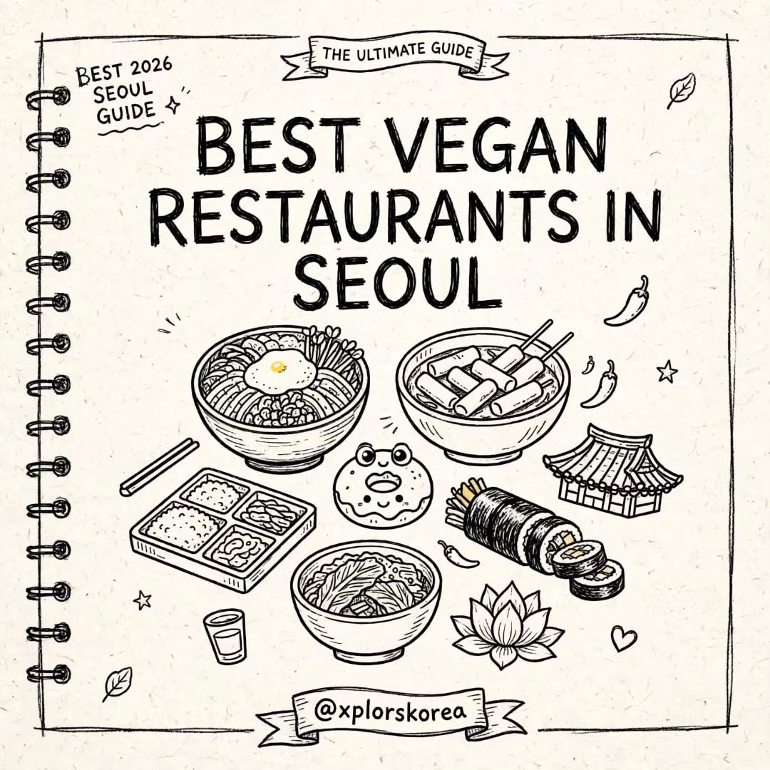 Seoul's Top Vegan Restaurants and Cafes
