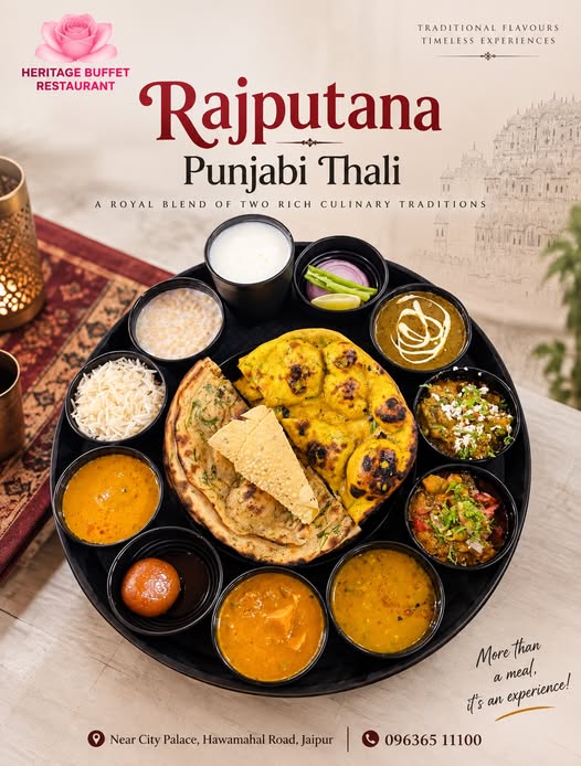 Royal Flavors Blend Rajputana and Punjabi Cuisine