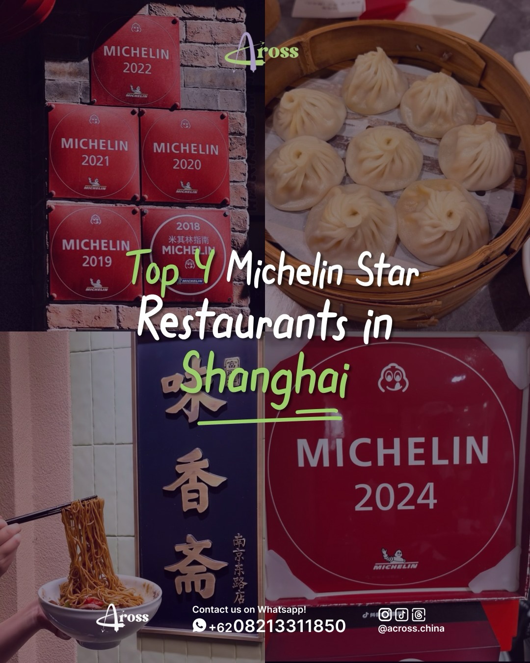 Four Michelin Star Restaurants in Shanghai