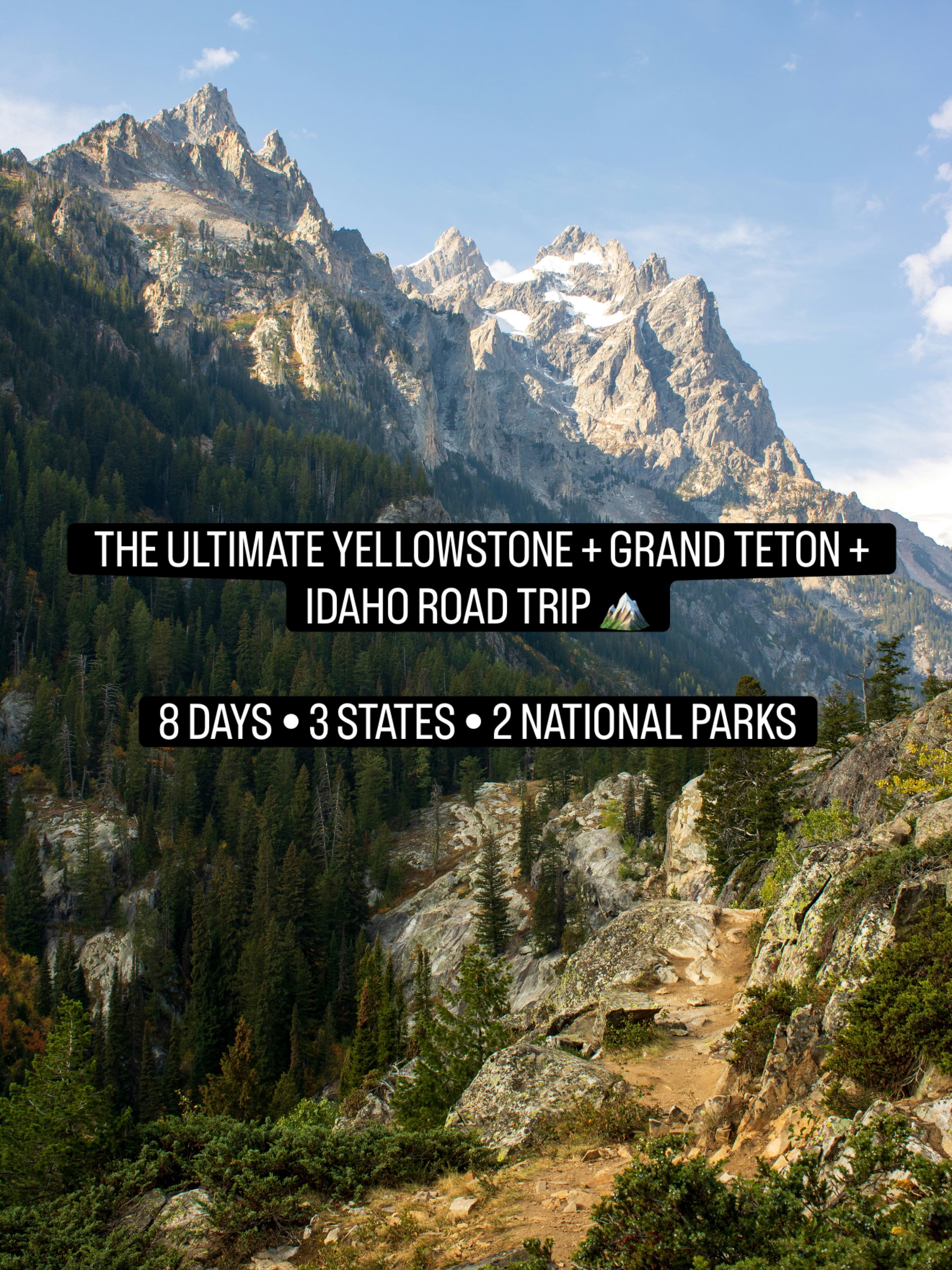 Yellowstone and Grand Teton Road Trip Adventure