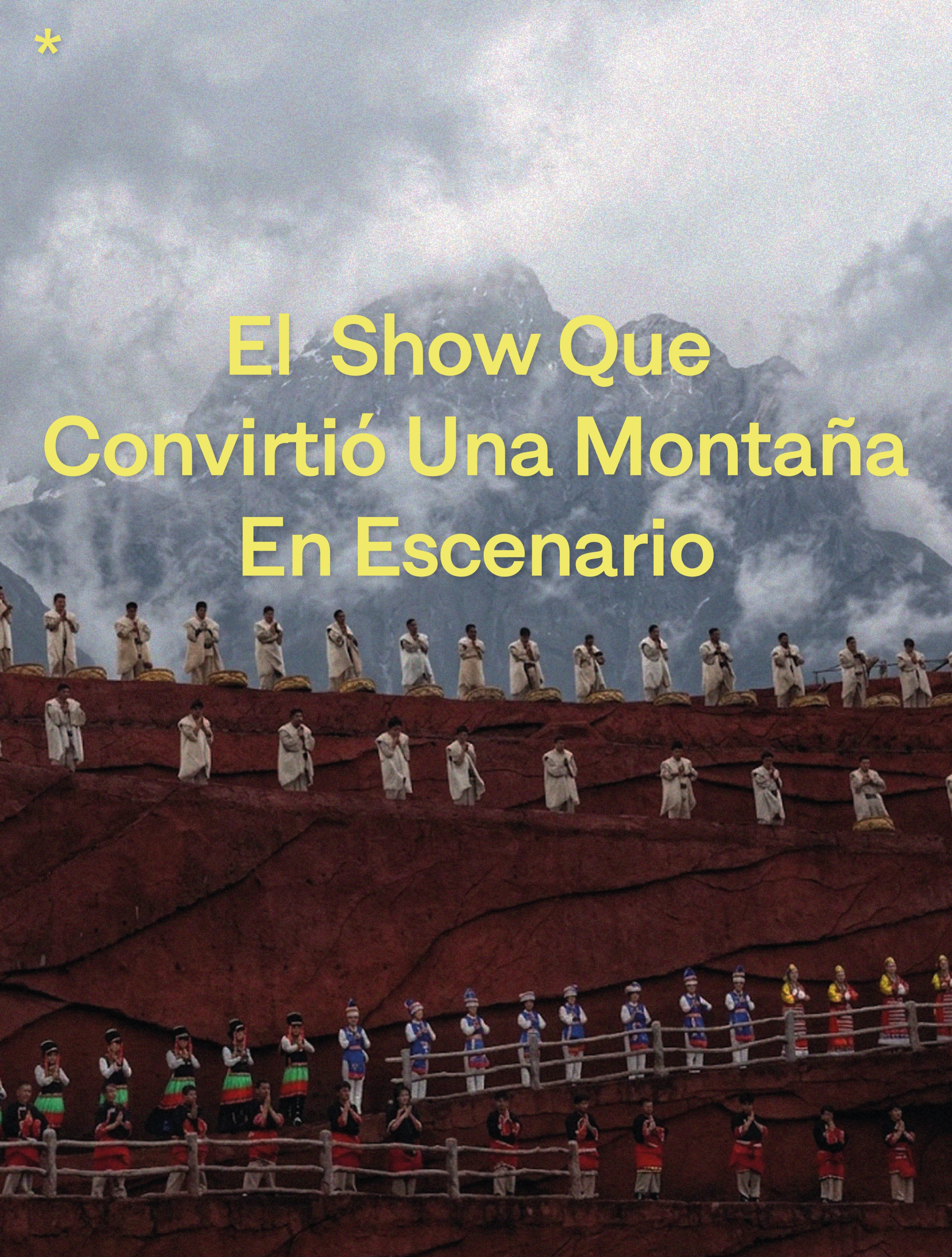 Impression Lijiang Show on Yulong Snow Mountain