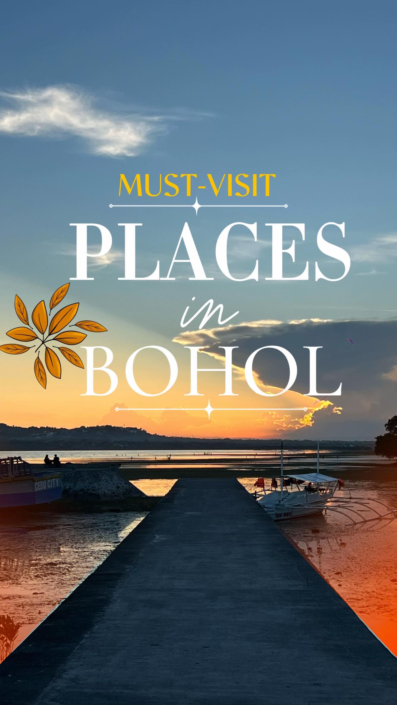 Bohol's Natural Wonders and Beaches