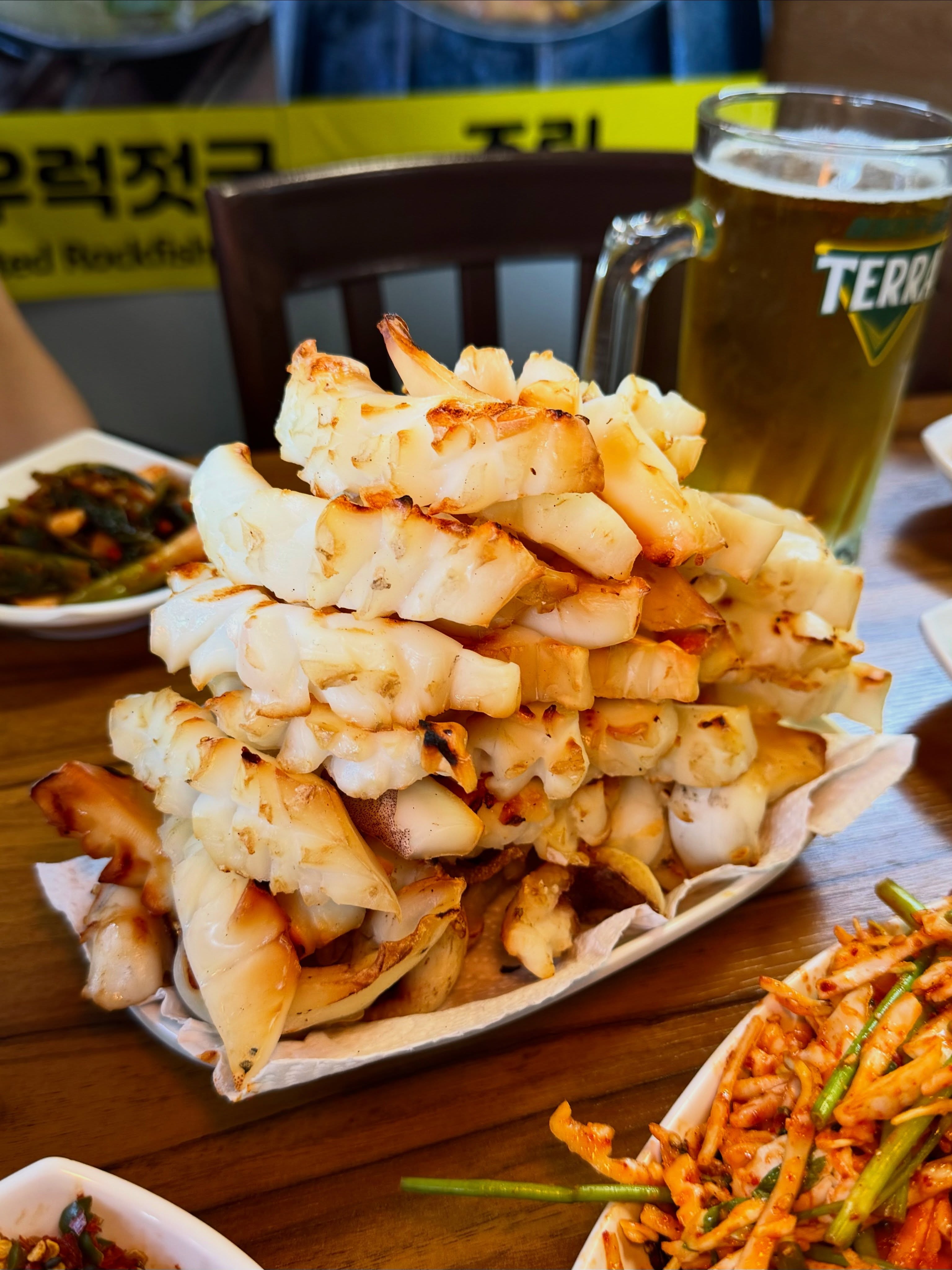 Spicy Cuttlefish Pub's Popular Snacks