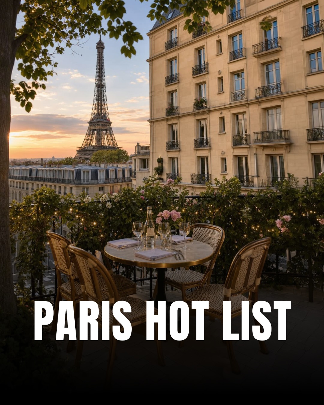 Parisian Rooftop Restaurants and Bars