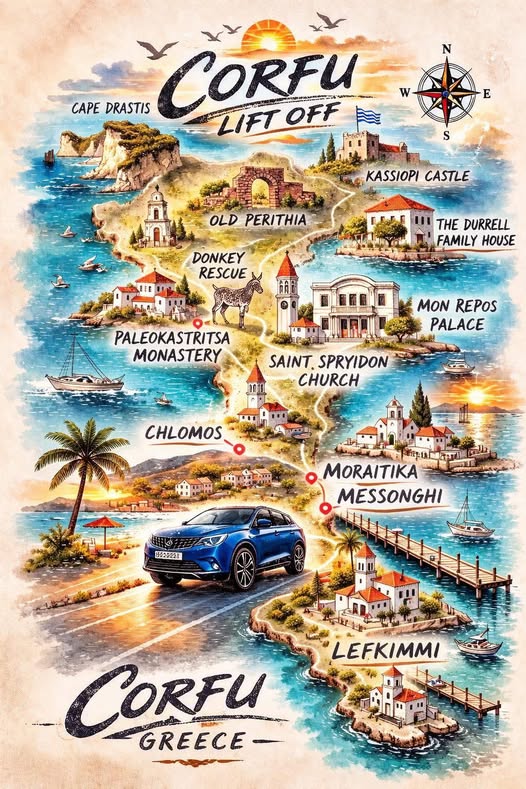 Corfu's Diverse Attractions From Palaces to Beaches