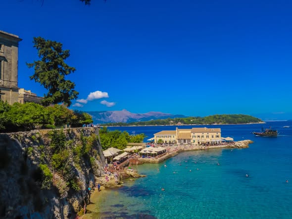 Corfu's Historic Fortifications and Old Town