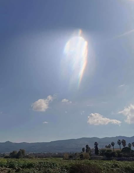 Apparition Over Greek Island Of Ikaria