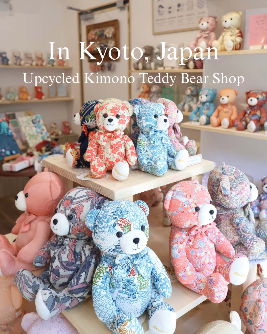 Kimono Teddy Bears: A Kyoto Upcycling Brand
