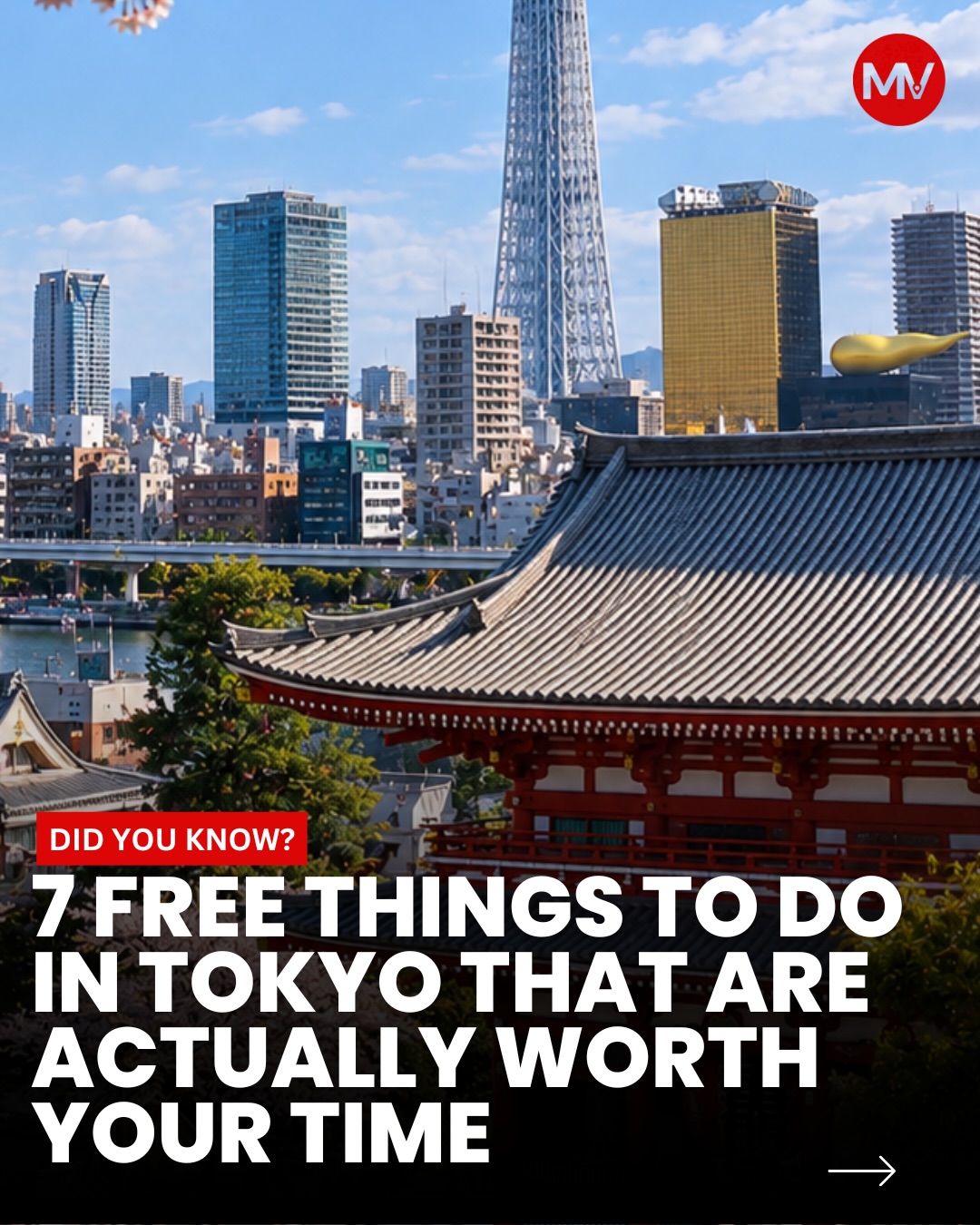 Free Tokyo Attractions Including Shibuya Crossing