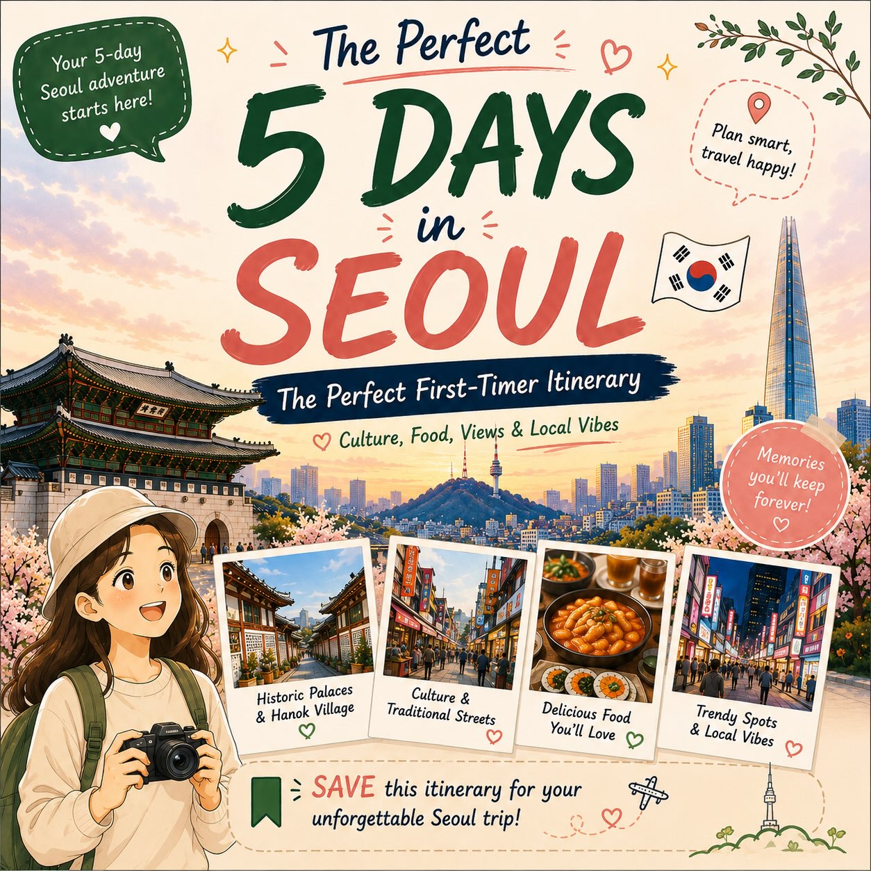 17 Places in Seoul