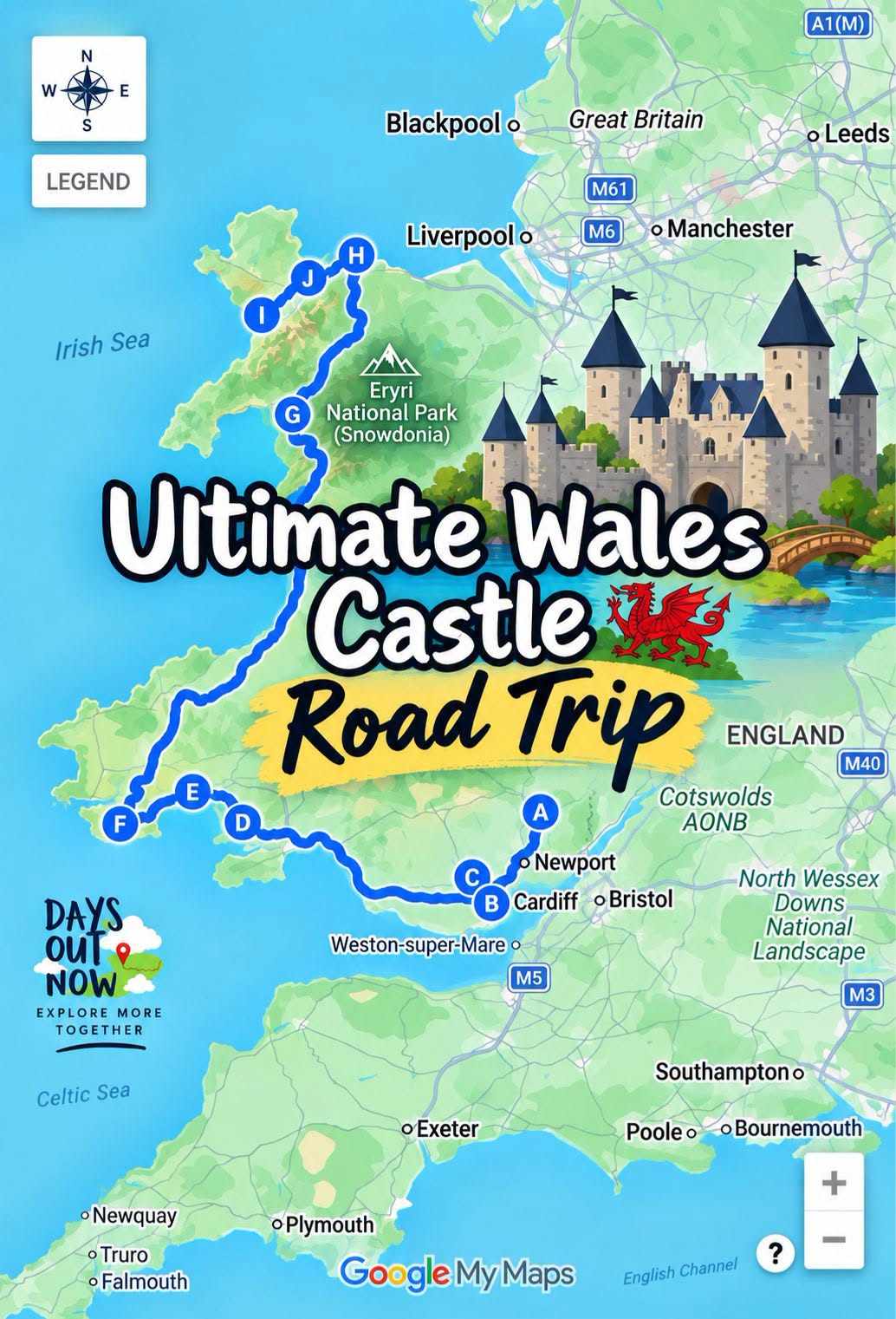 Welsh Castle Road Trip Through Snowdonia