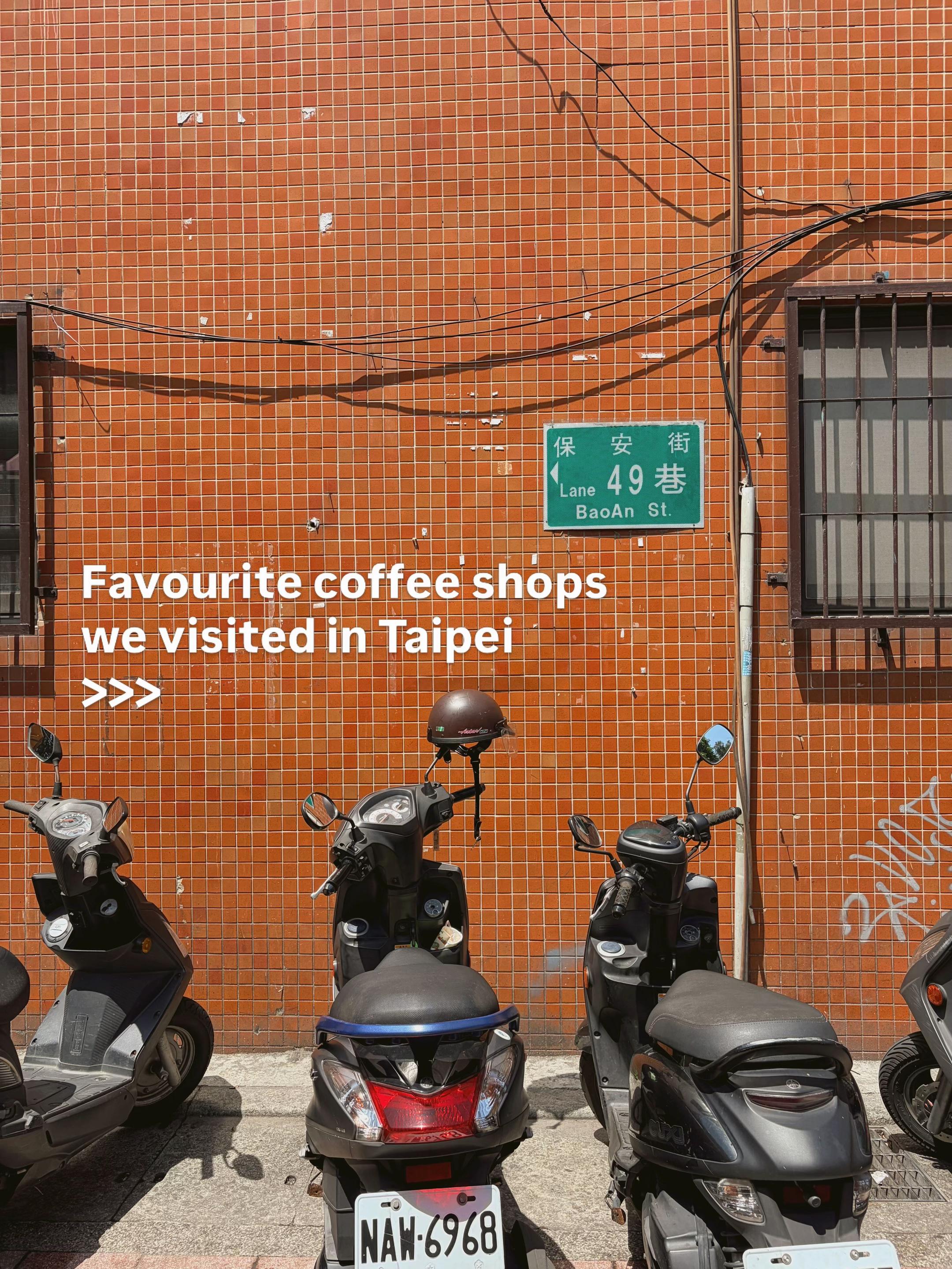 Taipei's Top 5 Coffee Shops For Cafe Hopping