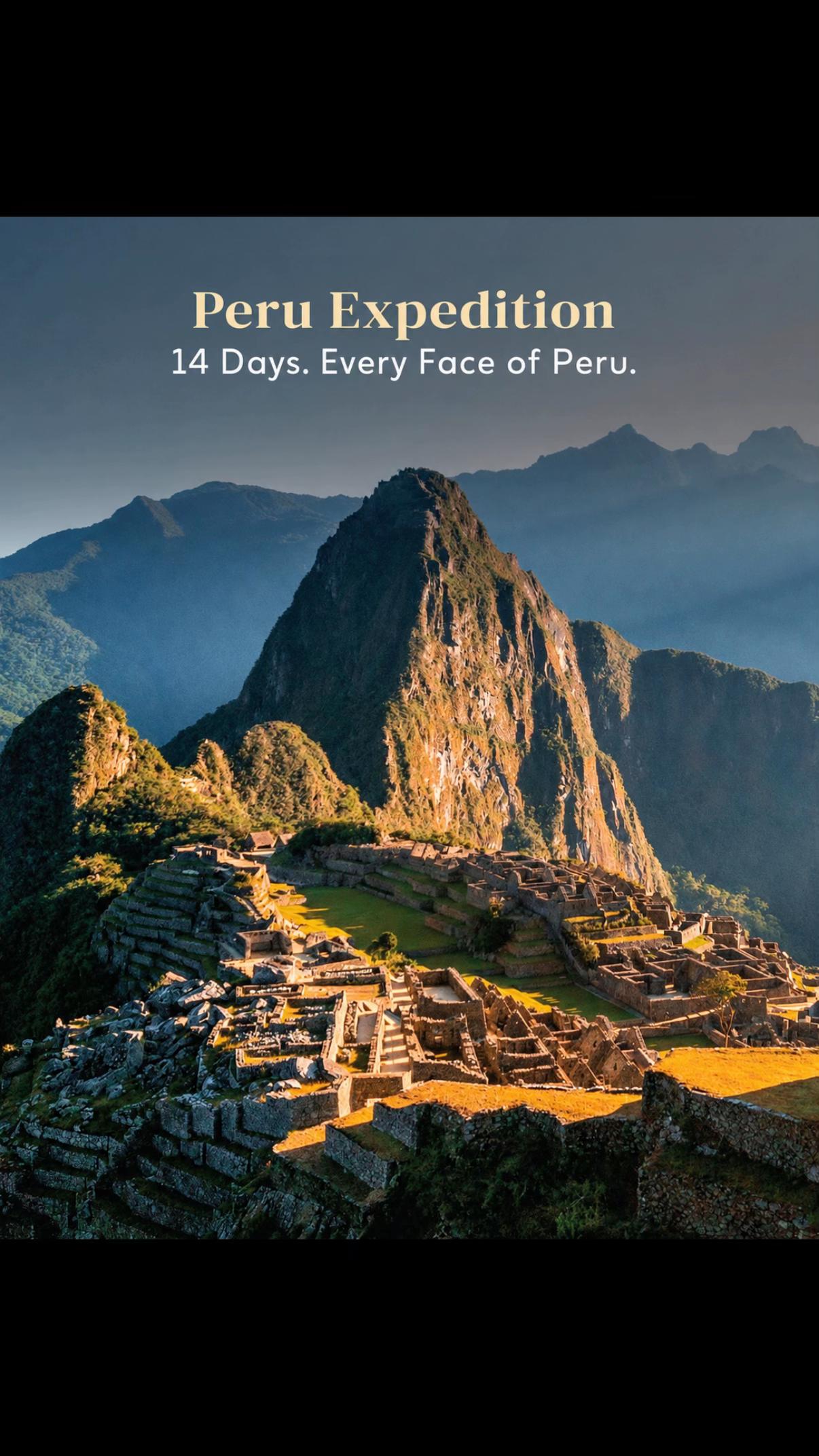 Fourteen Days Exploring Peru's Cultural and Natural Wonders