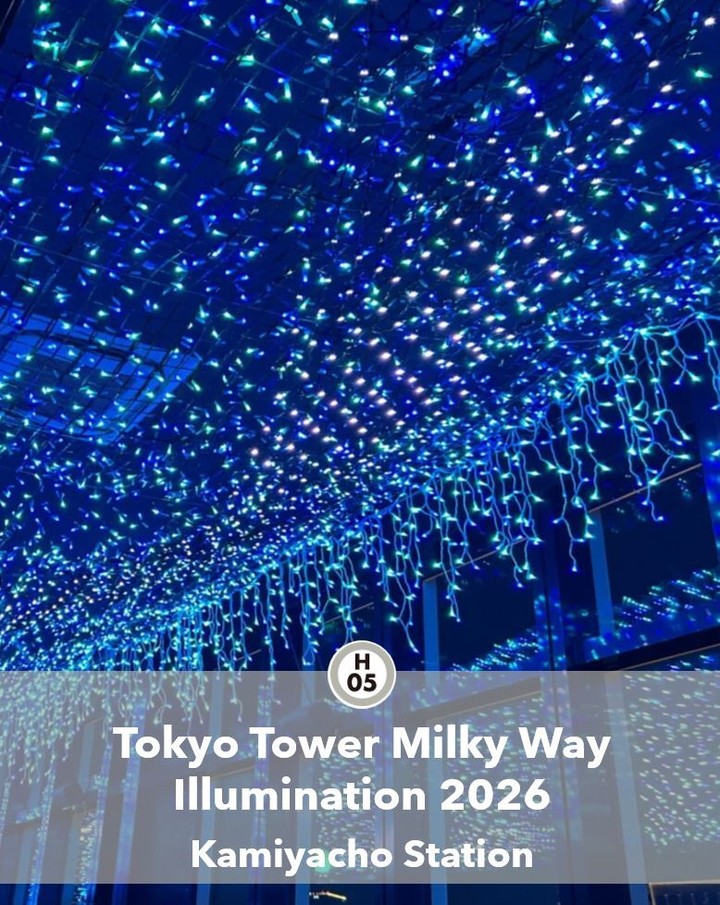 Tokyo Tower's Star Festival Illumination