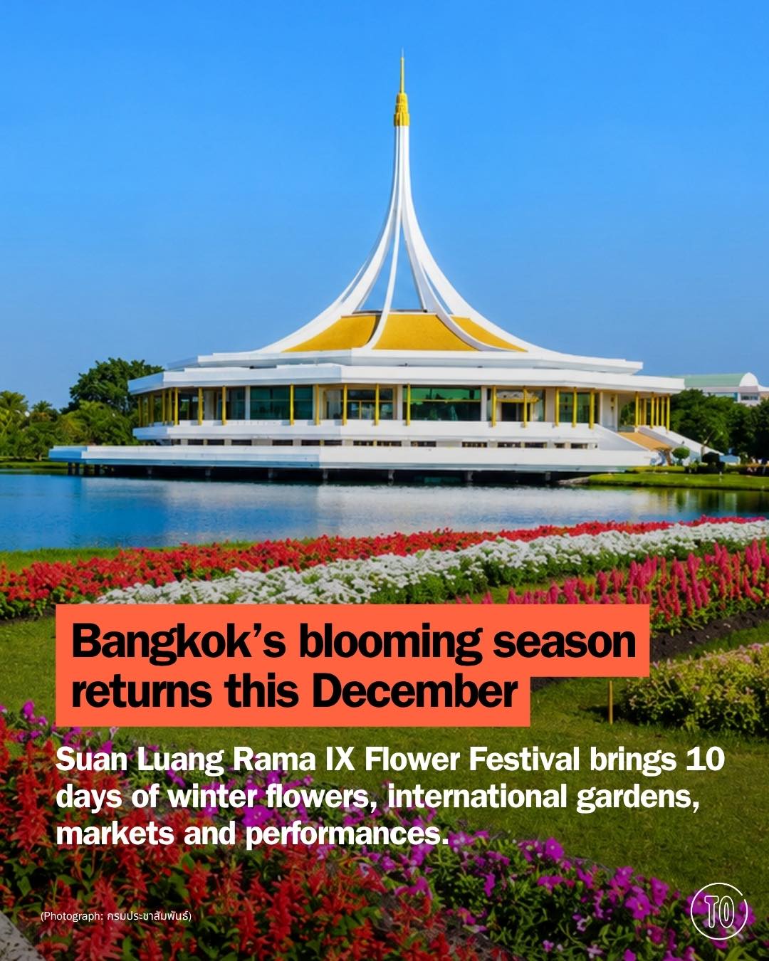 Bangkok Flower Festival Returns to Suan Luang Rama IX