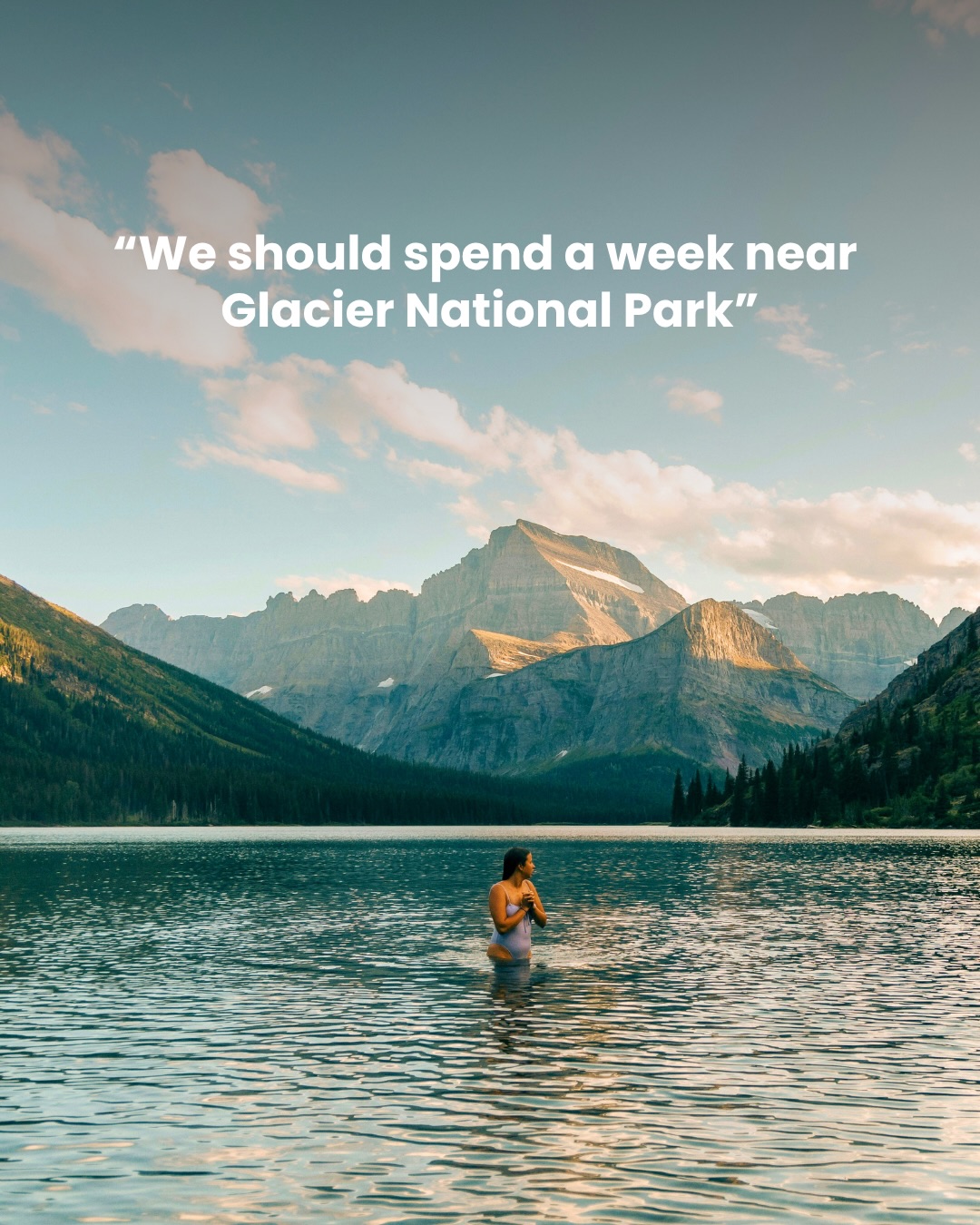 Glacier National Park's Stunning Lakes and Mountains