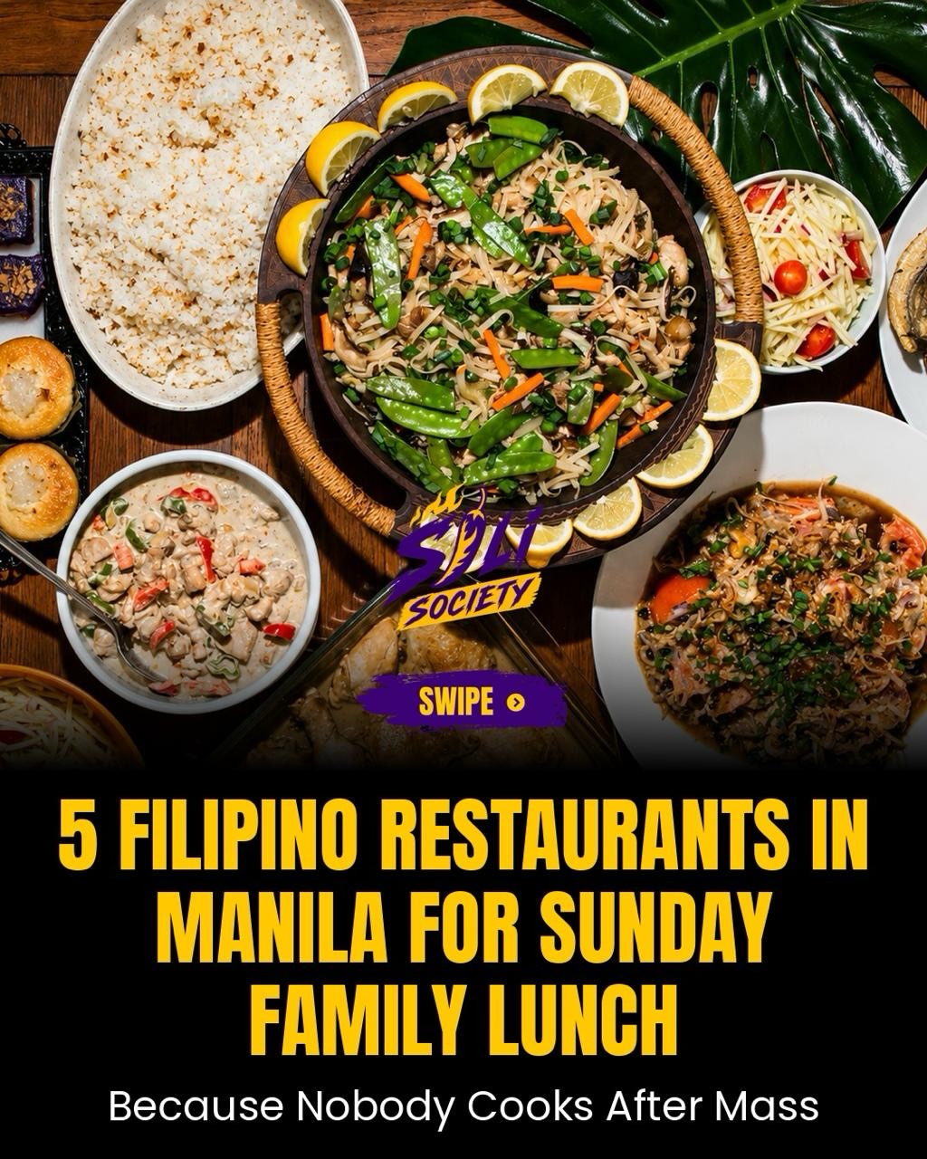 Manila Restaurants For Sunday Family Lunches