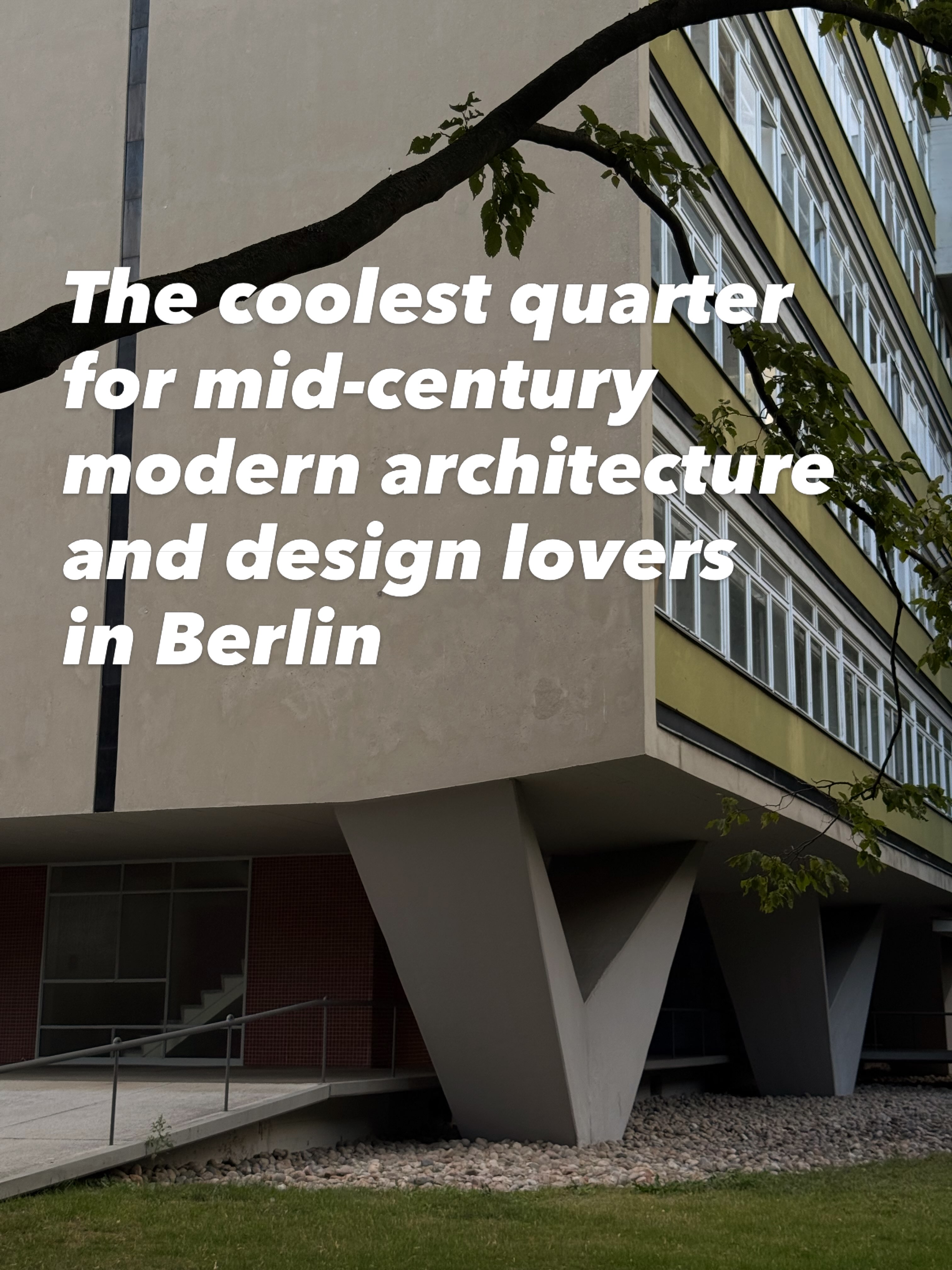 Hansaviertel: A 1950s Modernist Architectural Showcase