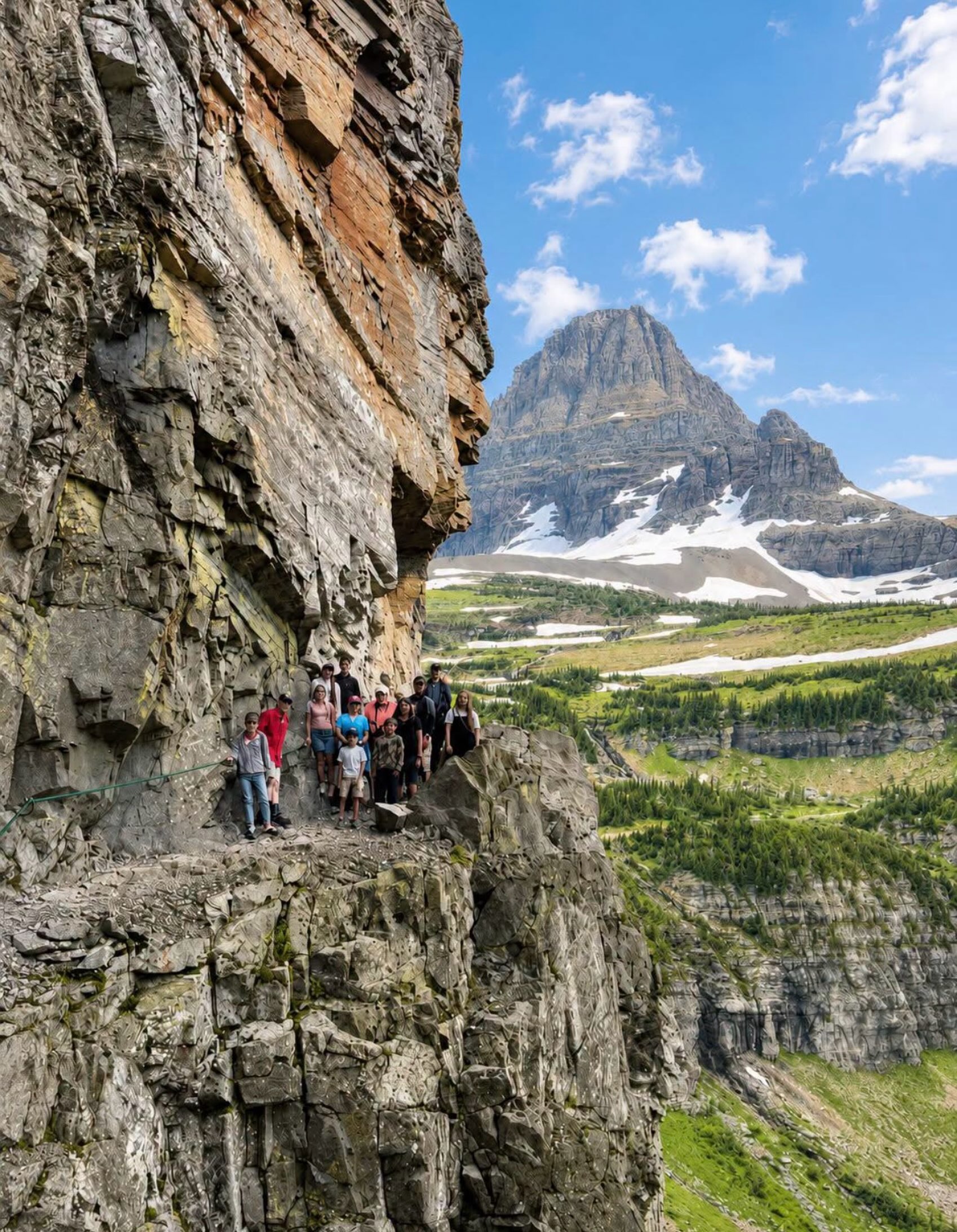 Glacier National Park's Highline Trail Adventure