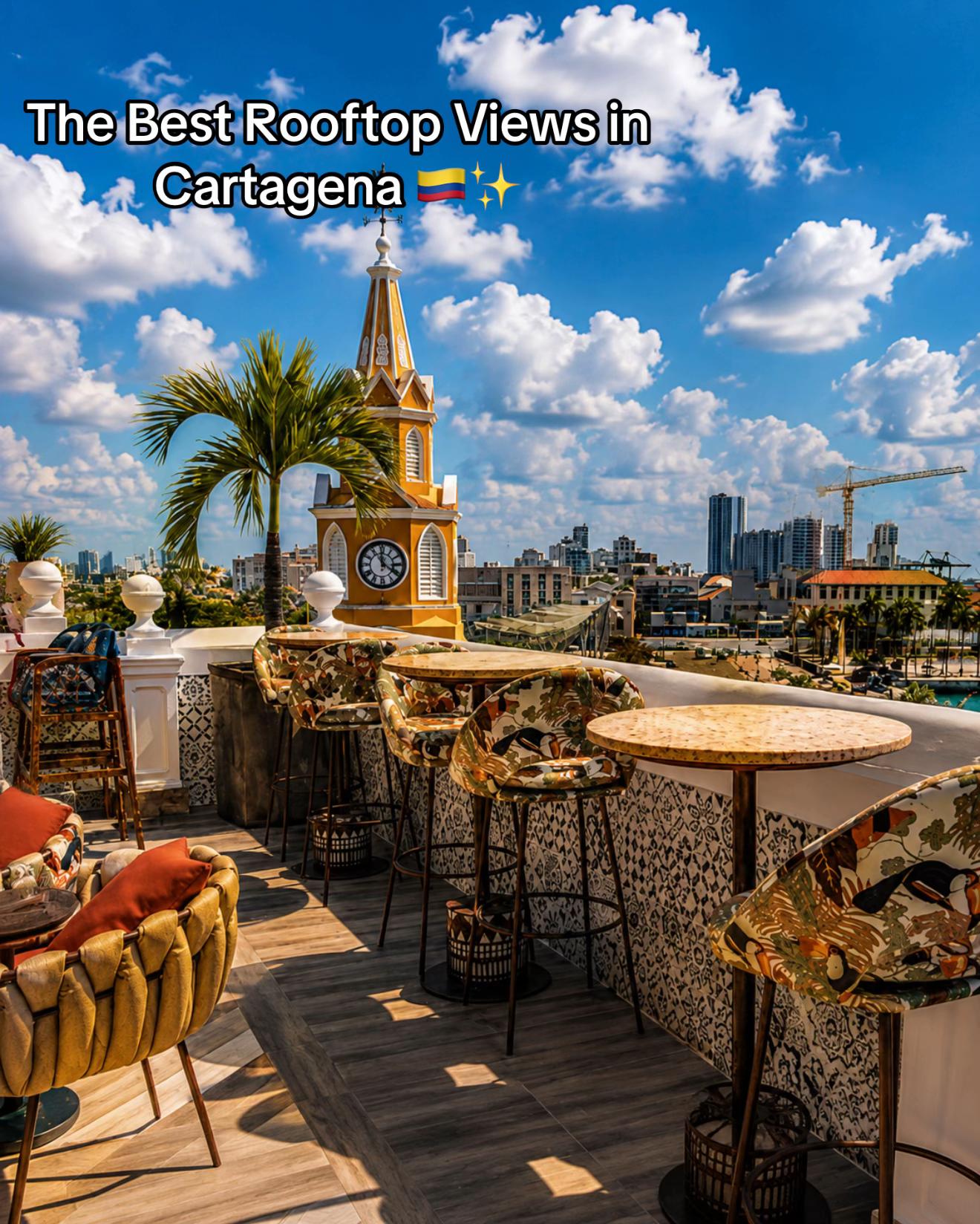 Cartagena's Top Rooftop Bars and Hotels