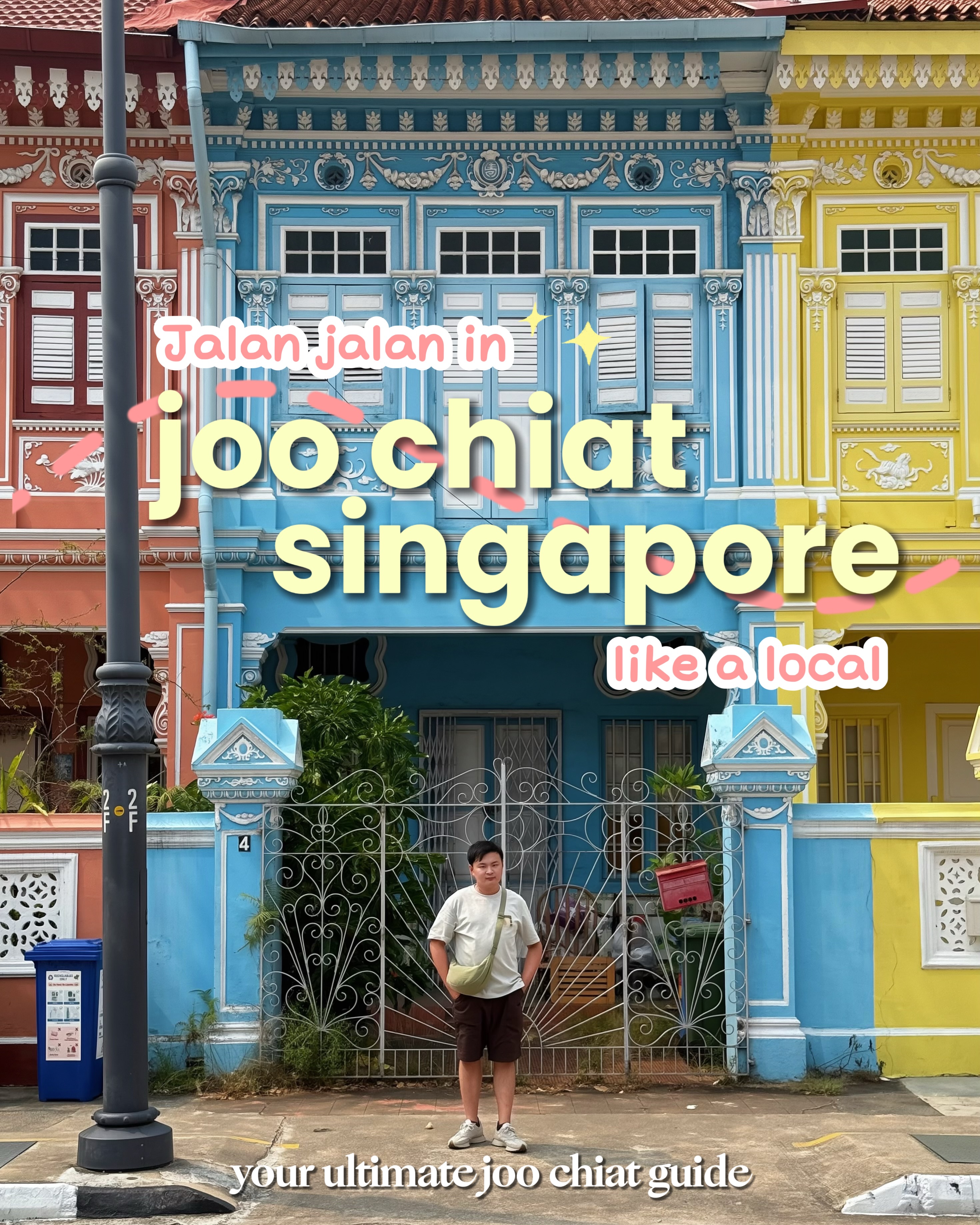 Explore Joo Chiat: Peranakan Houses, Cafes, Shops
