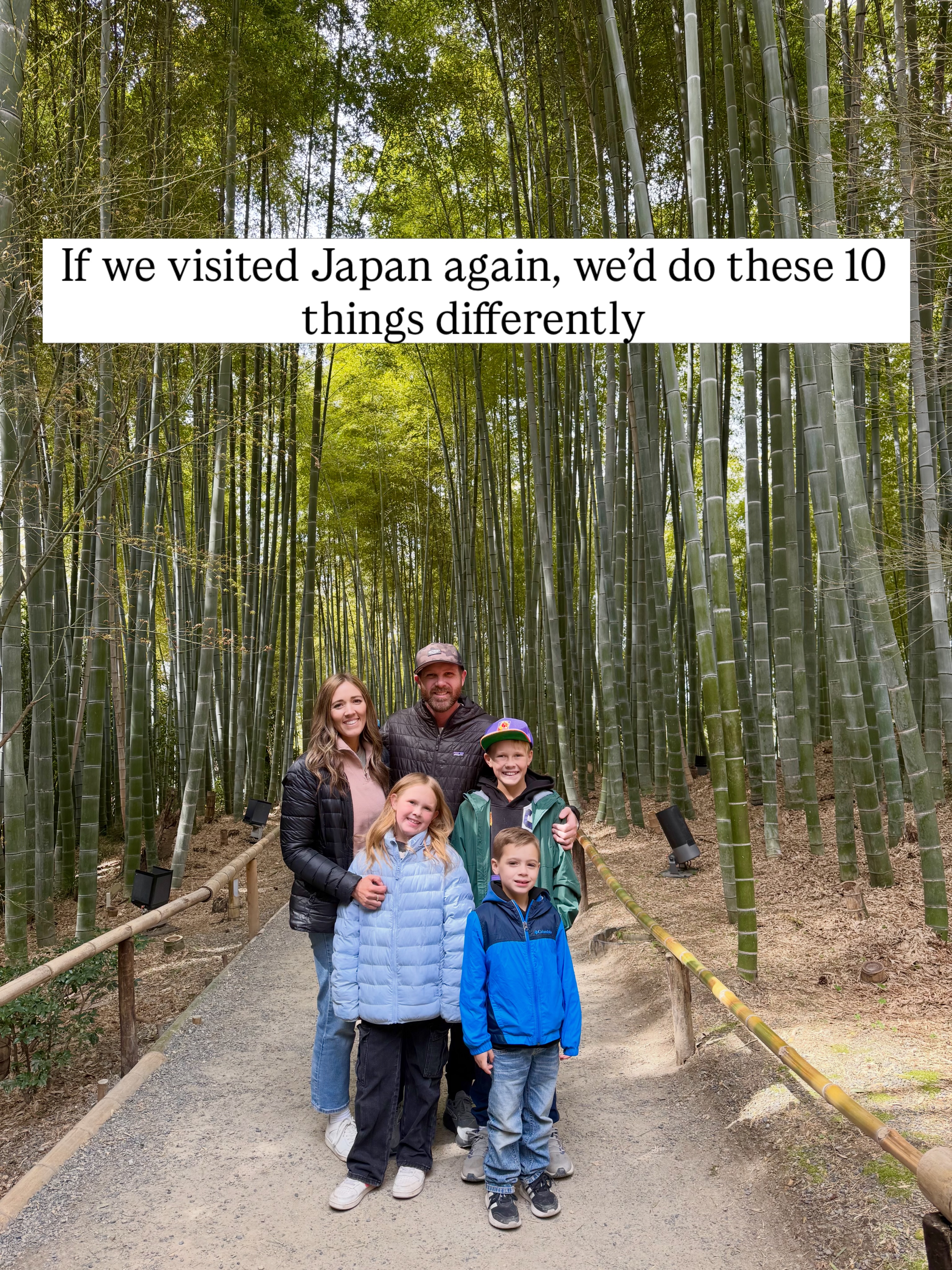 Japan Family Trip: Lessons Learned for Future Visits