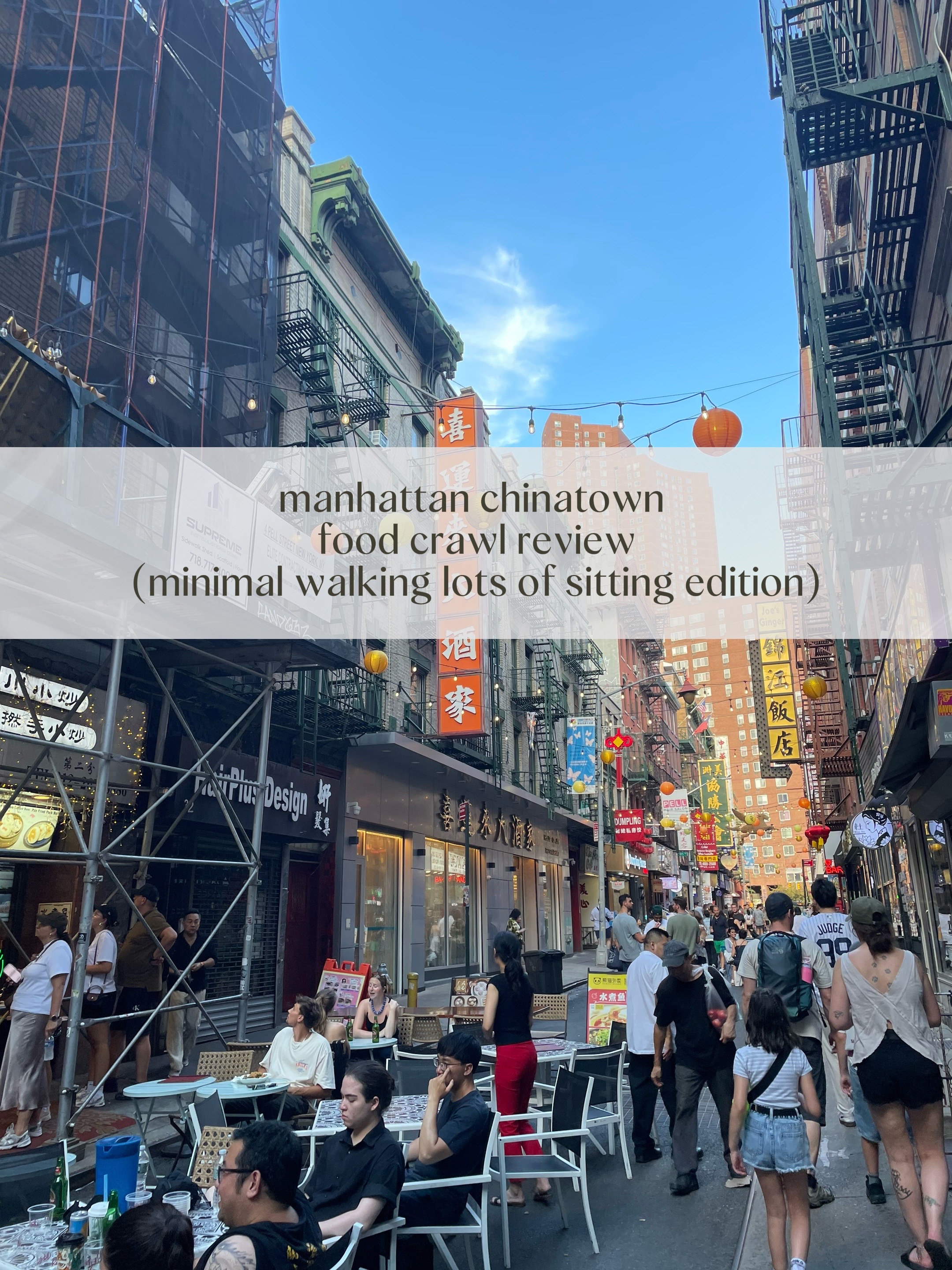 Manhattan Chinatown Food Crawl: A Deliciously Lazy Adventure