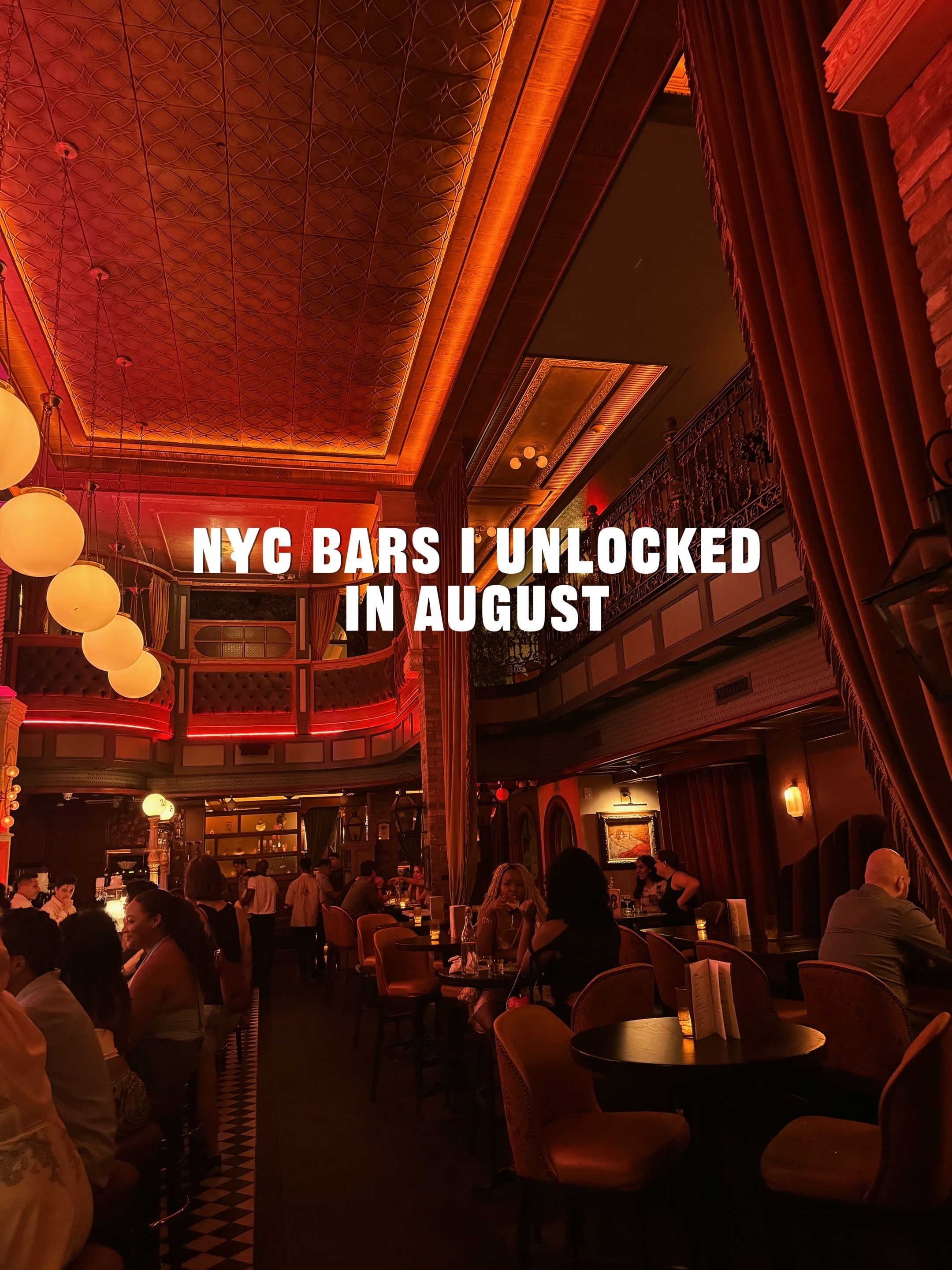 New York City Bars Explored This August