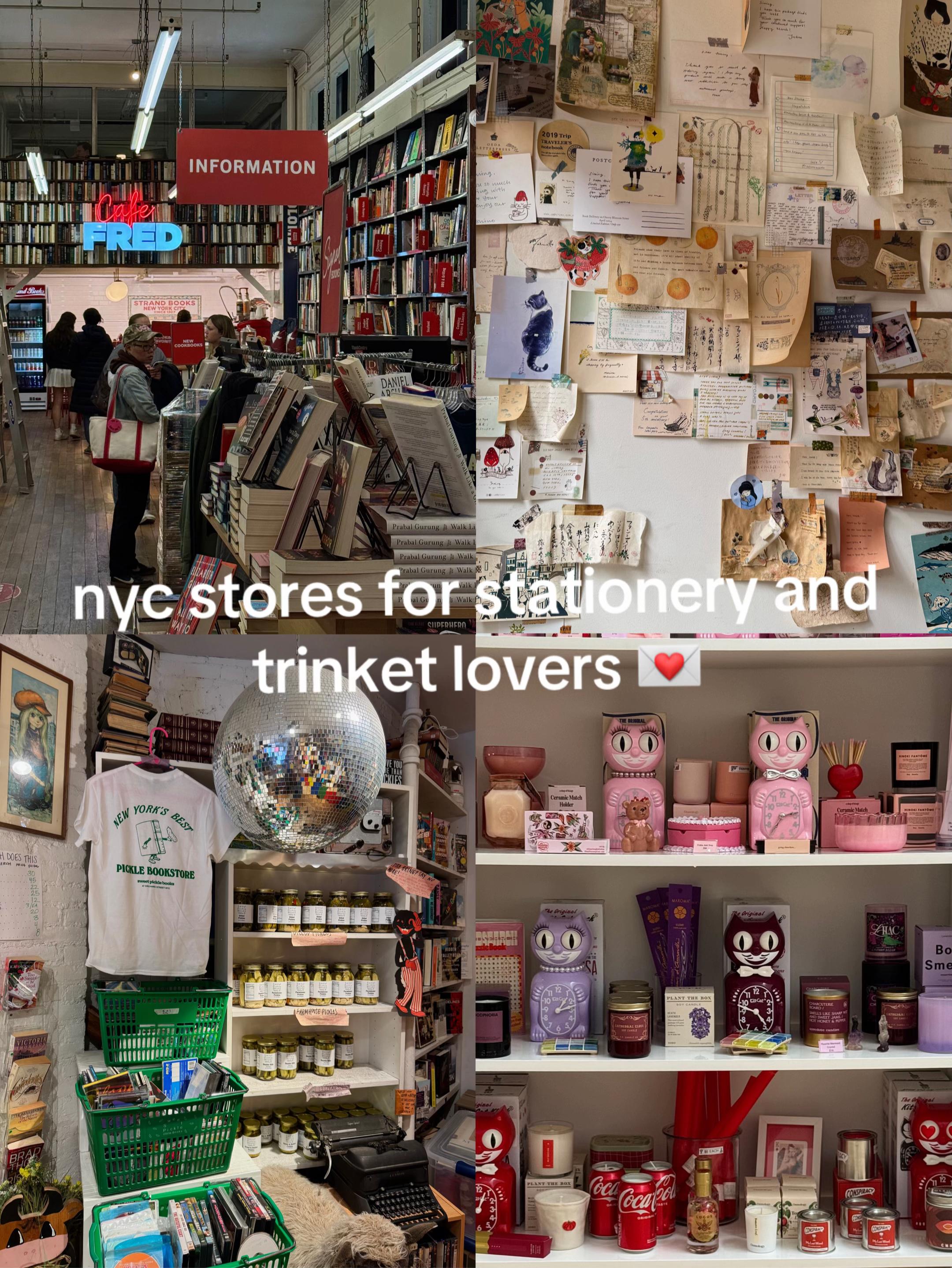 Unique Stationery and Gift Shops in New York City