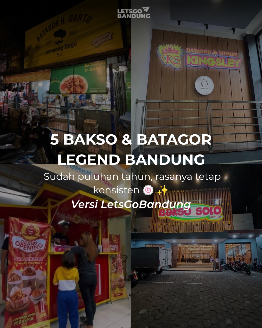 Bandung's Legendary Bakso and Batagor Havens