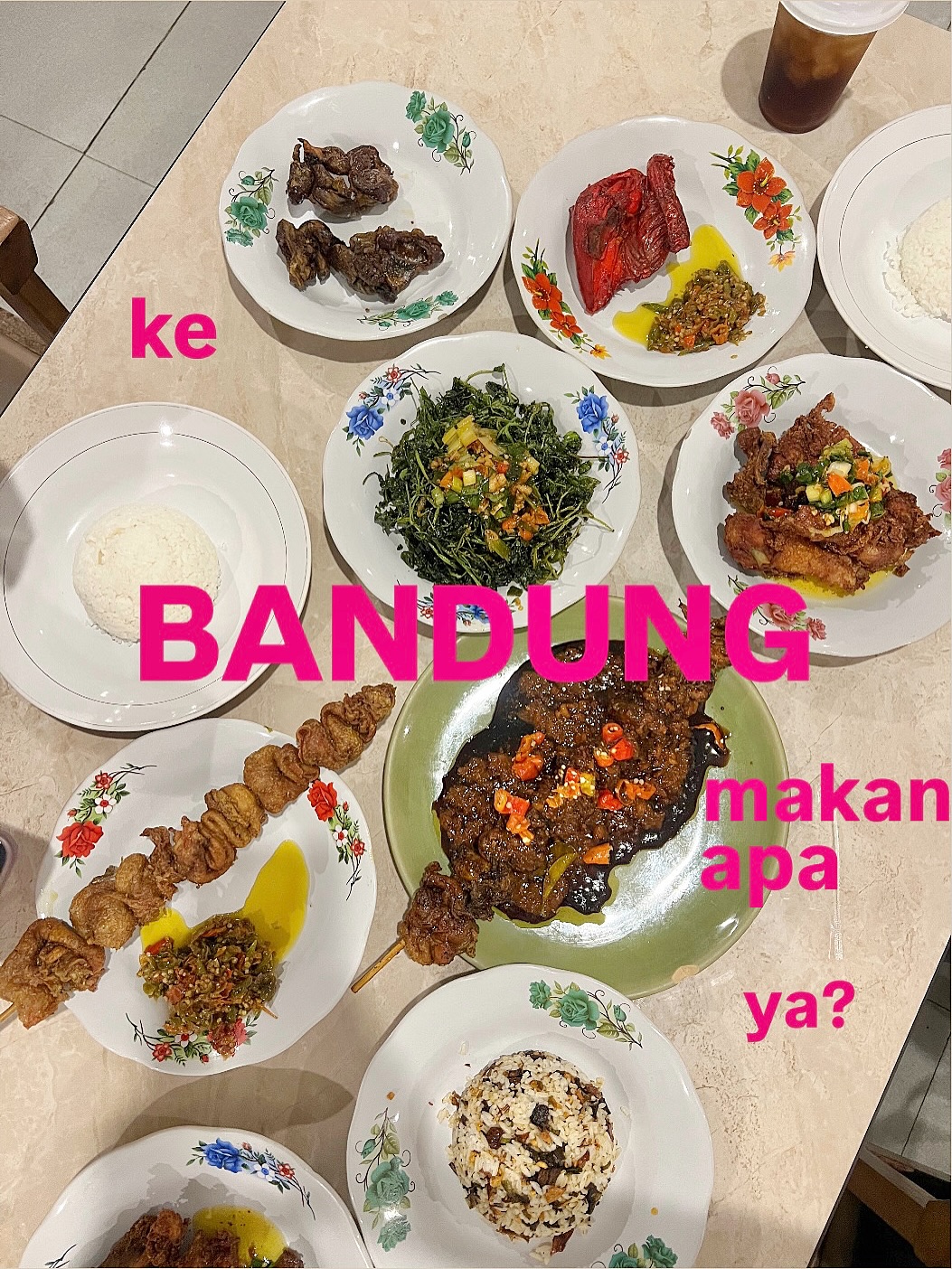 Bandung Culinary Delights: Local & Japanese Flavors